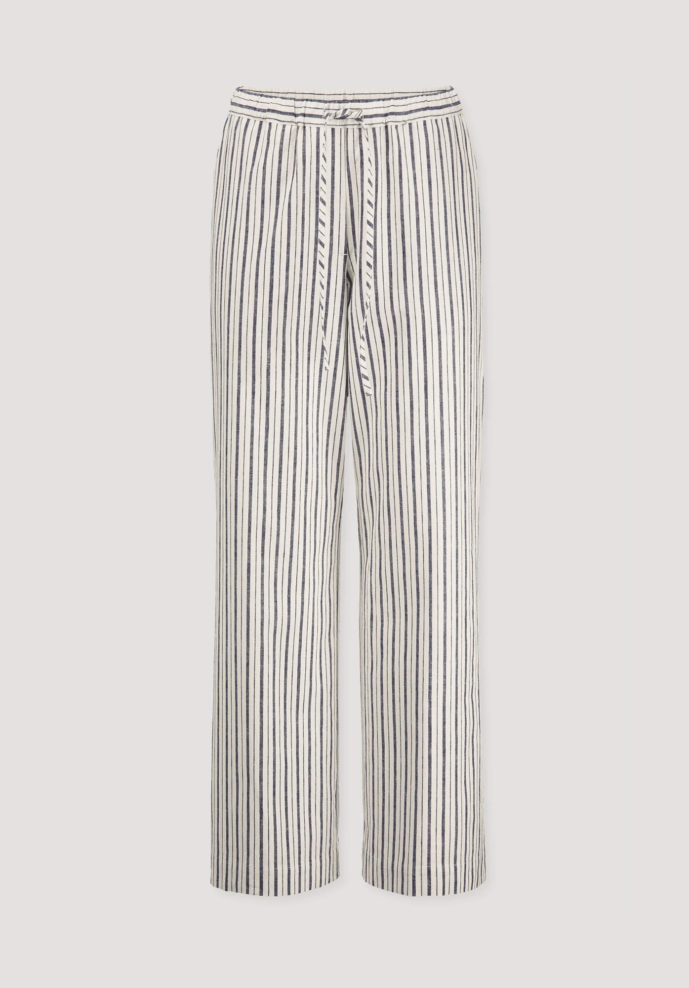 Hessnatur Stoffhose aus Leinen und Baumwolle (1-tlg)