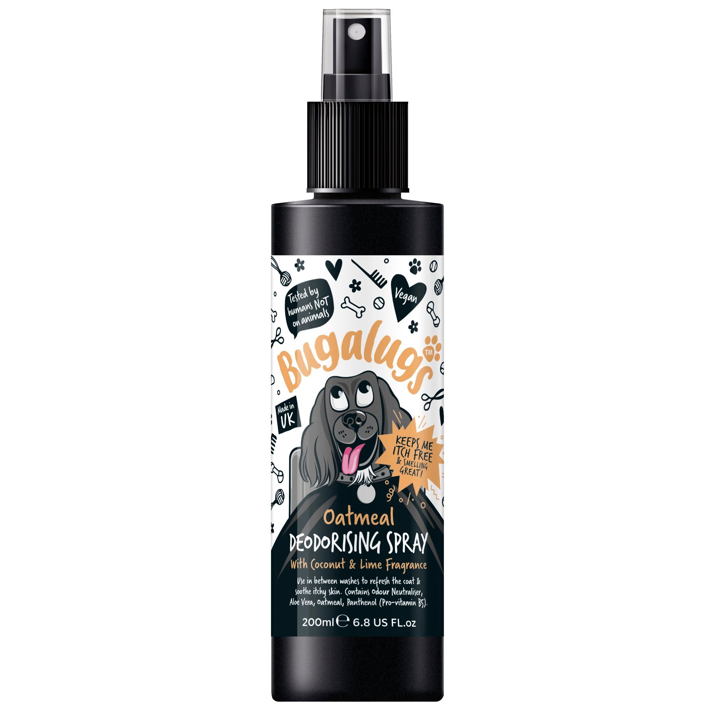 Fellpflege Bugalugs Hunde Parfüm-Deo verschiedene Düfte 200ml