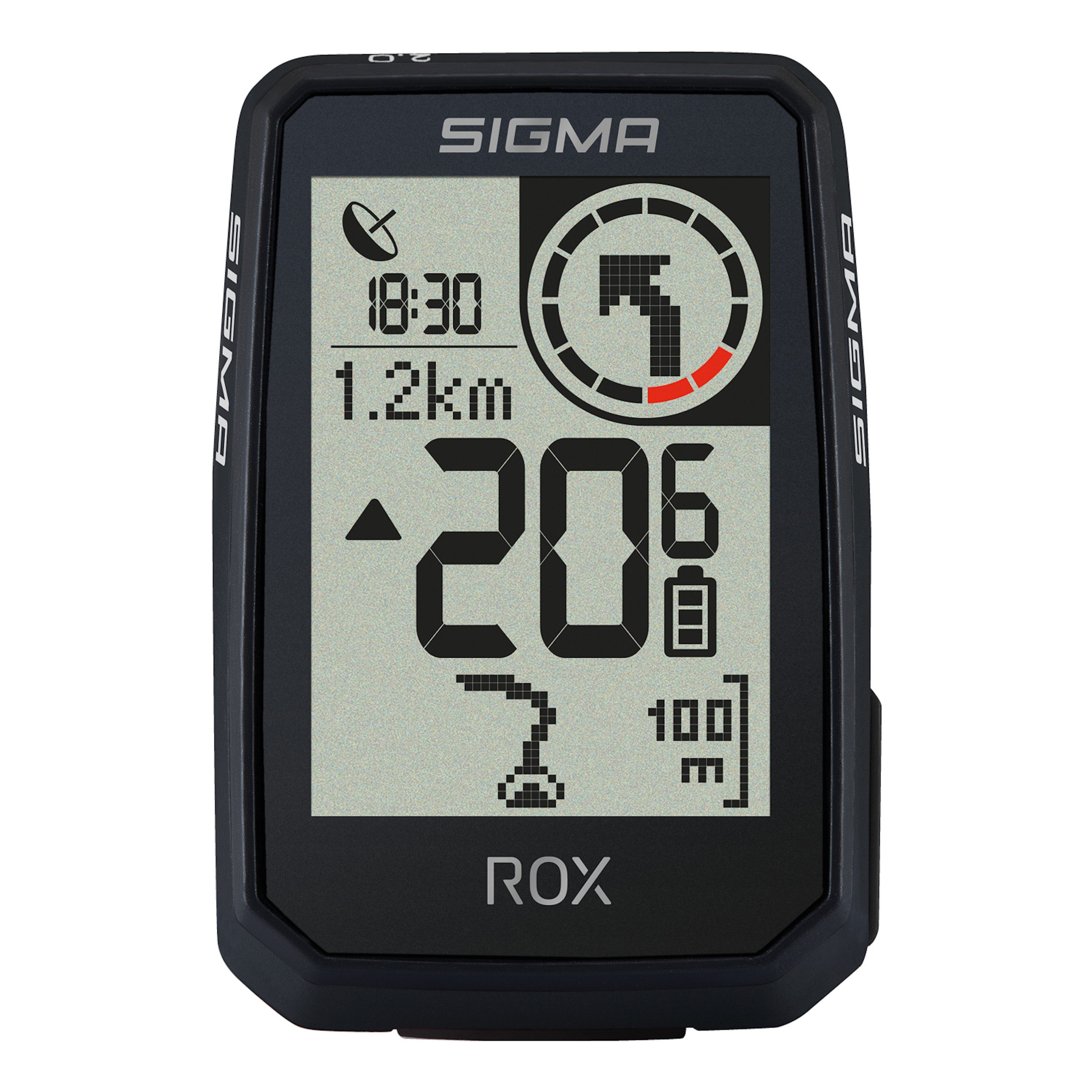 SIGMA Fahrradcomputer Rox 2.0 Endurance GPS Fahrradtacho Fahrradnavi