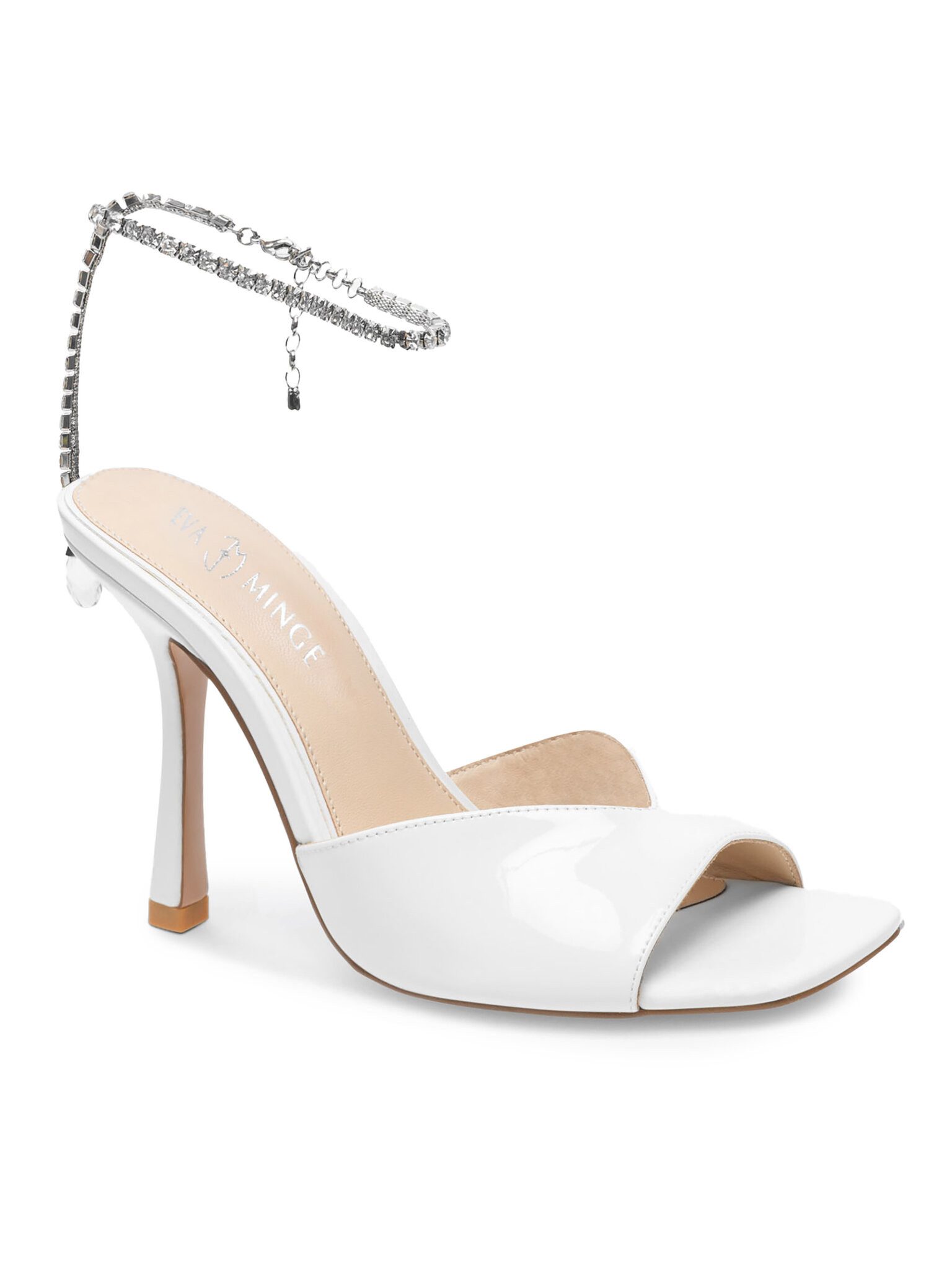 Eva Minge Sandalen STEPHANIE-V1051L-01 WeiĂź Sandale günstig online kaufen