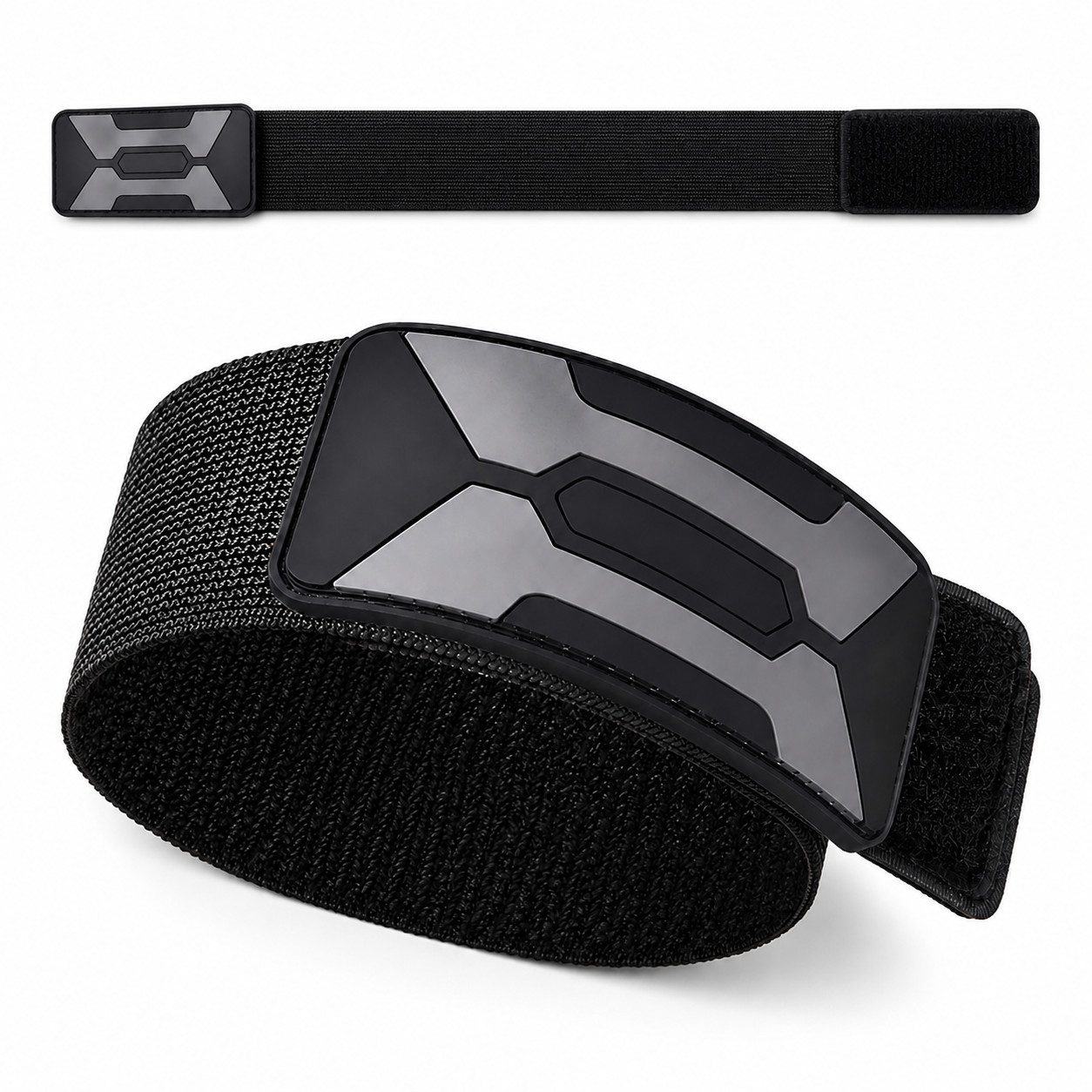 ibettertec Reflektorband Reflektierende verstellbare wasserdichte Breitband‑Beinbänder, (Set, Reflektierende verstellbare Knöchelriemen mit wasserabweisender), Breitband‑Design für hohe Stabilität, verhindert Kettenverhedderungen