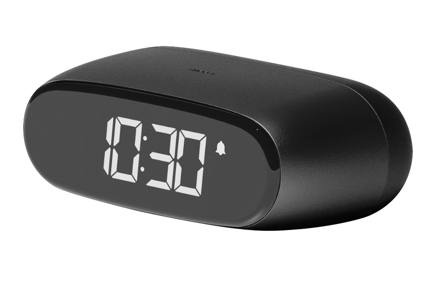 Lexon Quarzwecker Mini ReiseMinut Schwarz