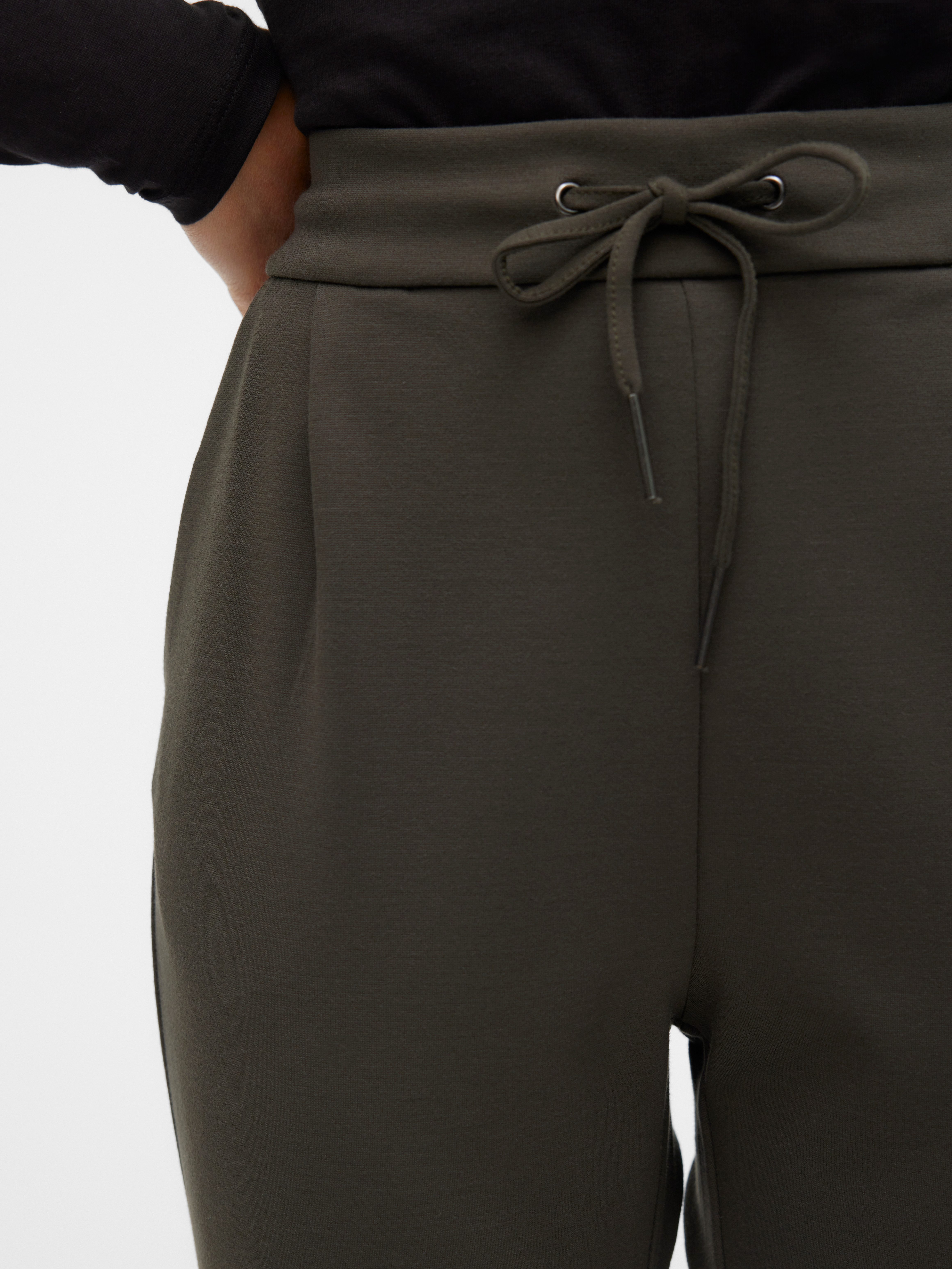 Vero Moda Jogger Pants VMEVA MR LOOSE STRING PANT GA NOOS hinten mit elastischem Bündchen