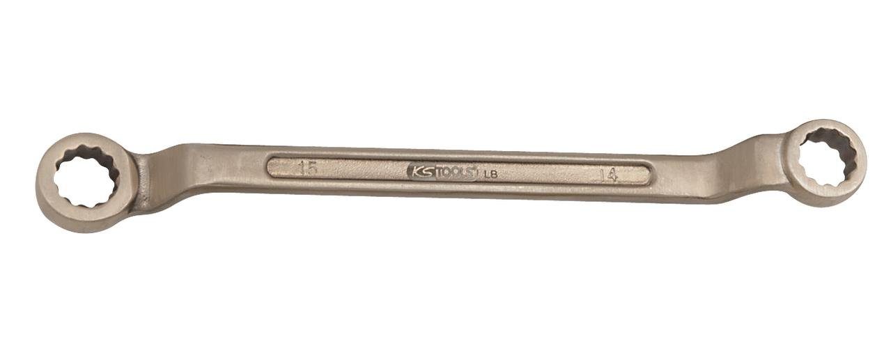 KS Tools Gabel- und Ringschlüssel BRONZEplus Doppel-Ringschlüssel gekröpft  38x42 mm