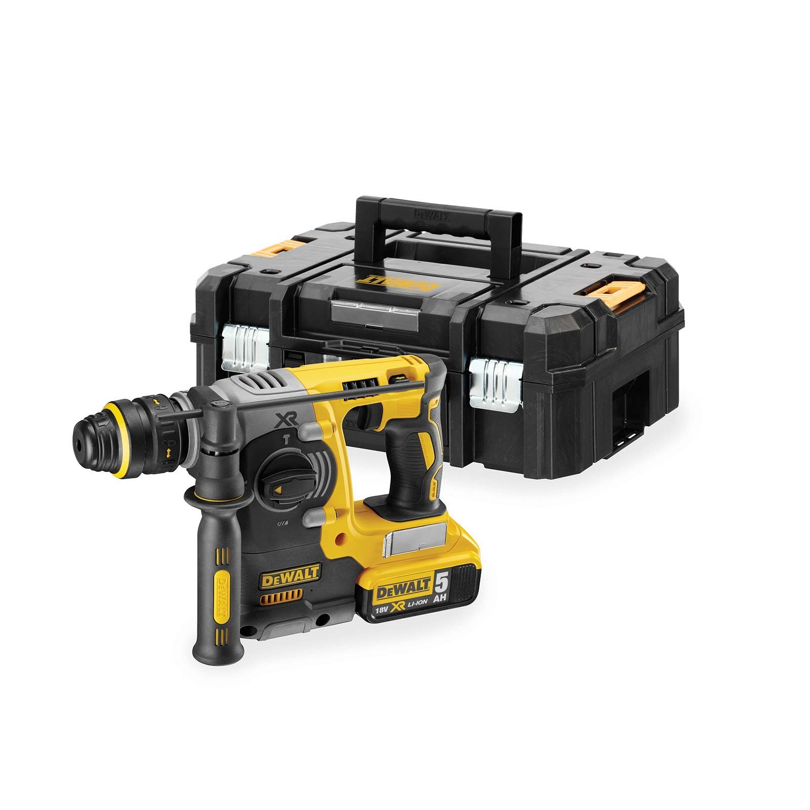 DeWalt Akku-Kombibohrhammer DCH274P2T-QW, inkl. 2 Akkus und Schnellladegerät