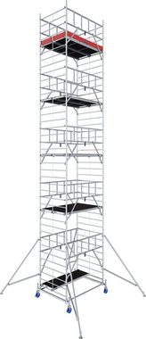 KRAUSE Fahrgerüst ProTec XXL Breitaufbau, (Set), Arbeitshöhe: 11,3 Meter