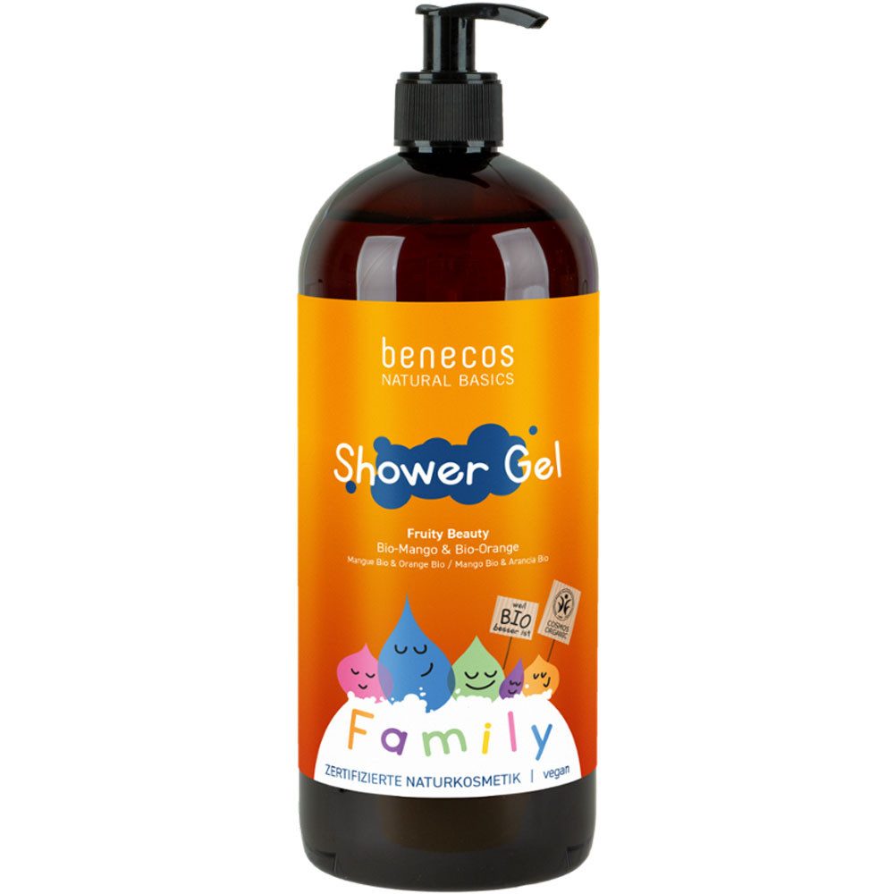 Benecos Duschgel Shower Gel Fruity Beauty, 950 ml