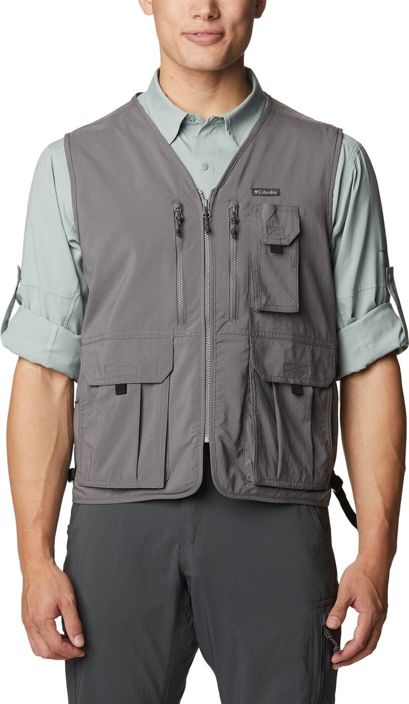 Columbia Outdoorhemd Silver Ridge Utility Vest CITY GREY