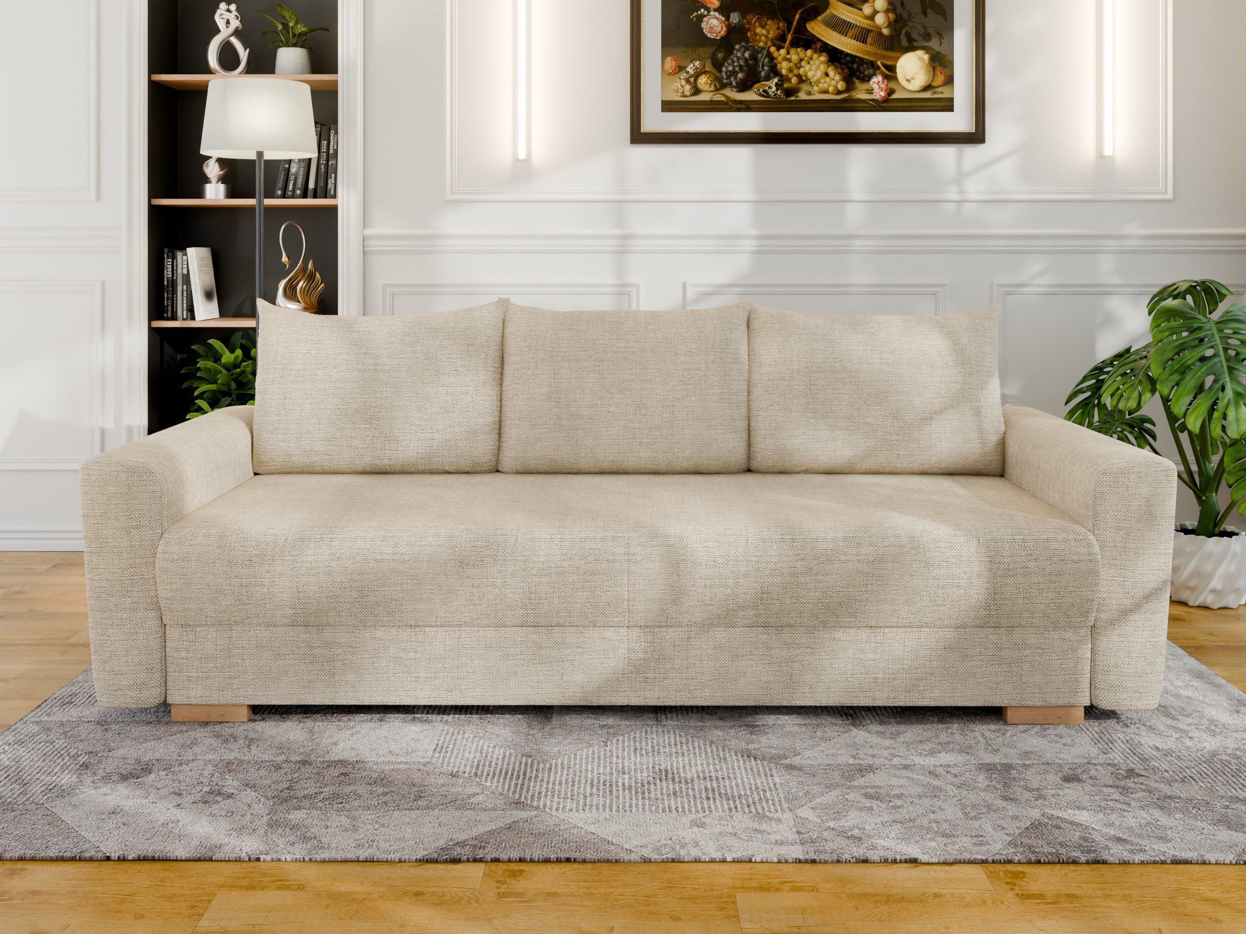 Homesy Schlafsofa ELMA Schlafsofa mit Bettfunktion