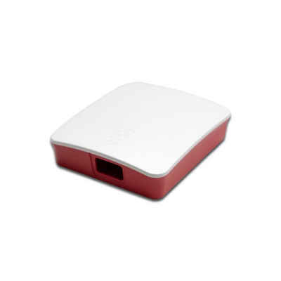 Raspberry Pi Foundation PC-Gehäuse EB6701 - offizielles Gehäuse für Raspberry Pi Model A Weiß Rot