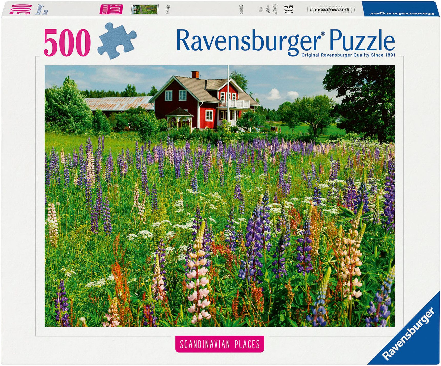 Ravensburger Puzzle Scandinavian Places, Bauernhof in Schweden, 500 Puzzlet günstig online kaufen