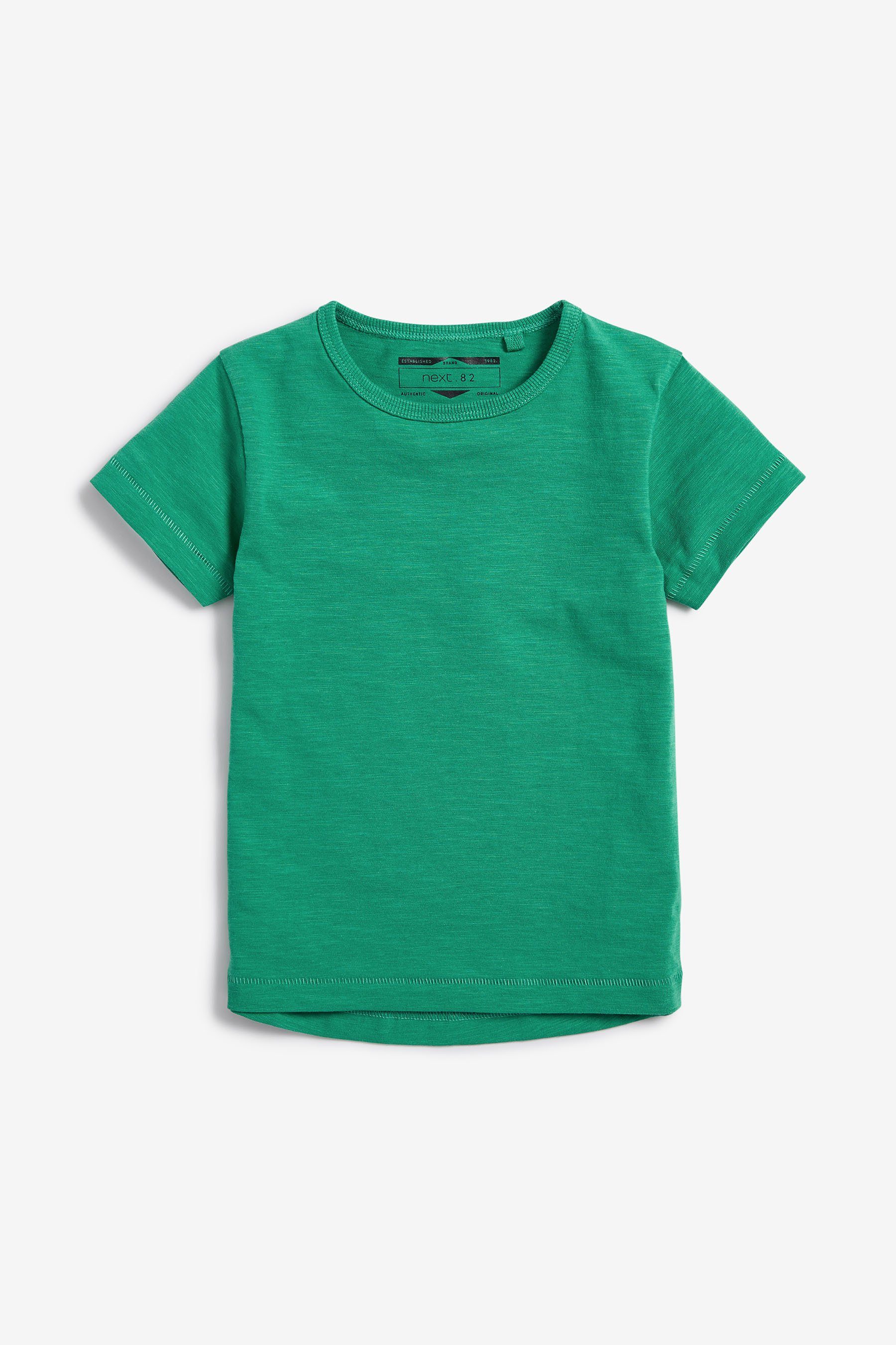 Next T-Shirt Kurzärmelige schlichte (5-tlg) 5er-Pack Primary T-Shirts im