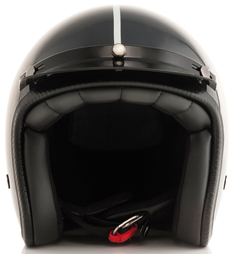 Acerbis Motorradhelm Ottano Jet Helm, integriertes Sonnenvisier