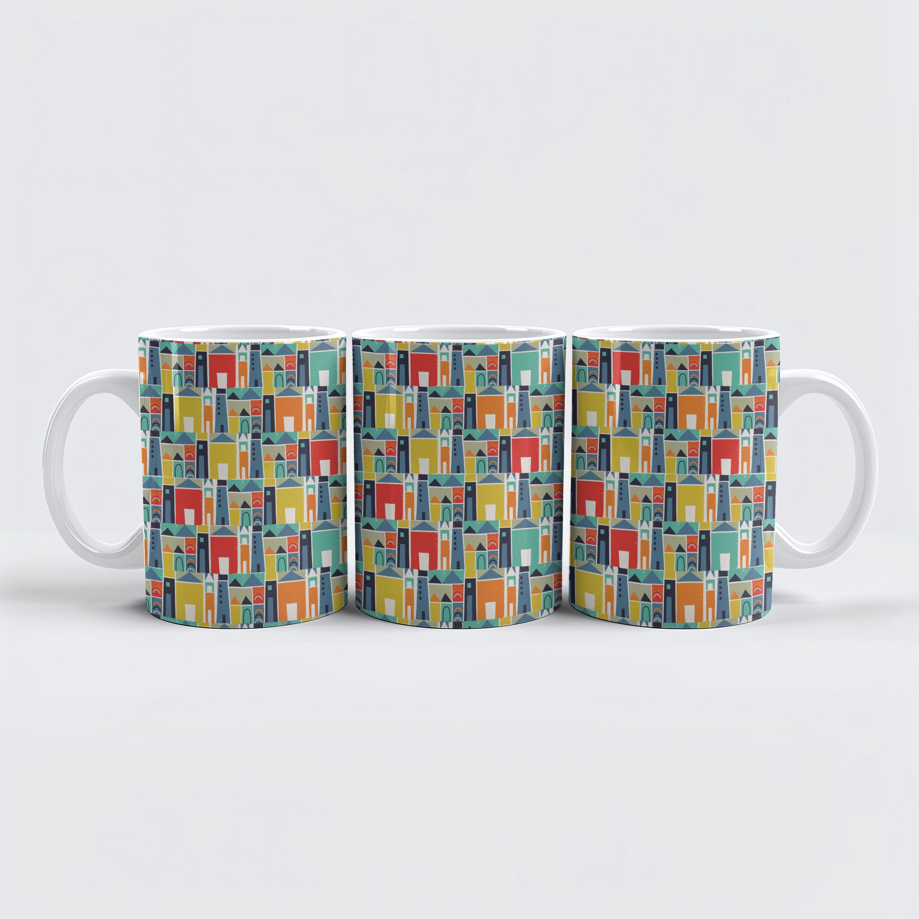 raxxa Tasse "La ciudad de los sueños", 1-tlg., Keramik