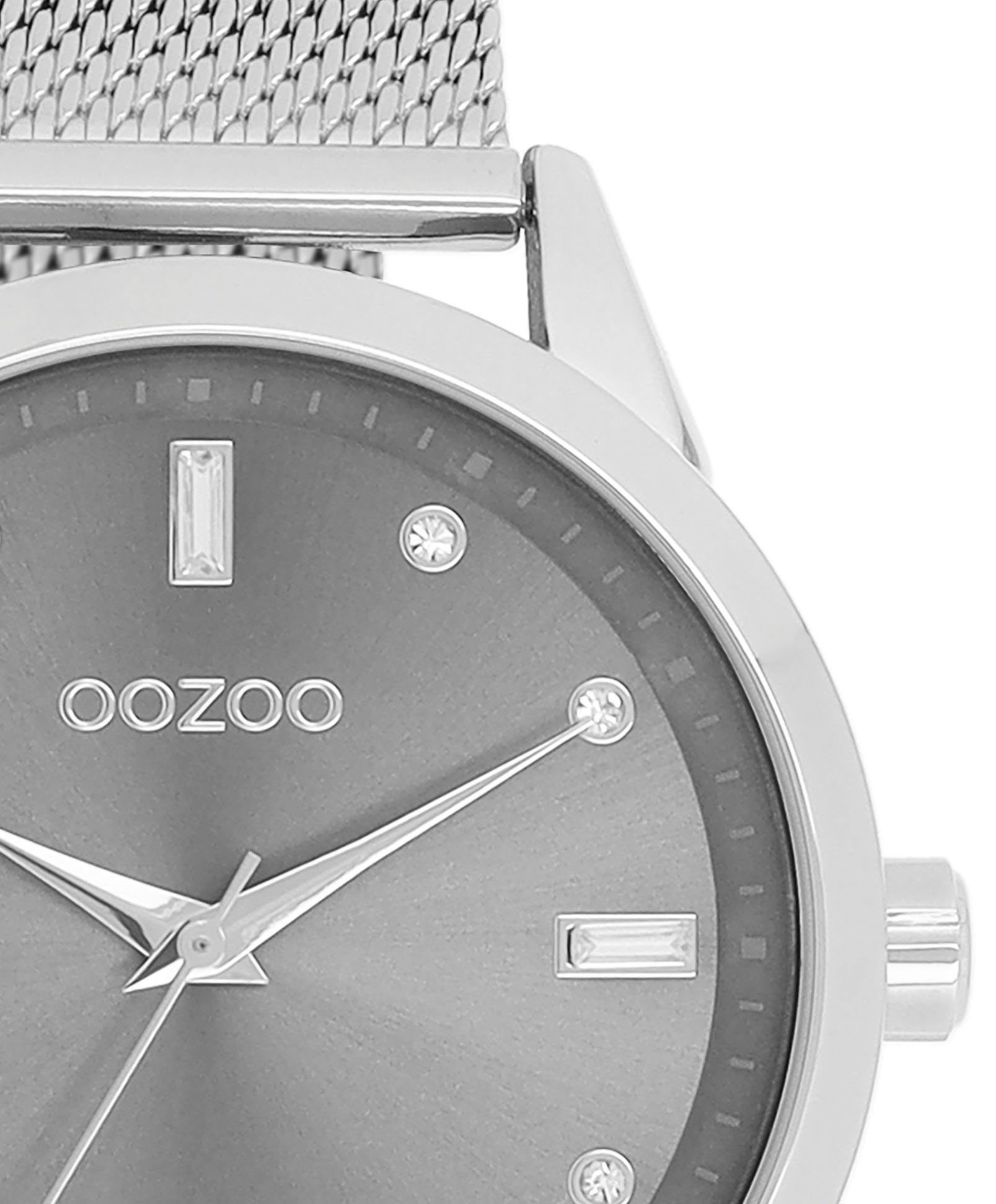 OOZOO Quarzuhr C11281, Armbanduhr, Damenuhr, Edelstahlarmband, günstig online kaufen