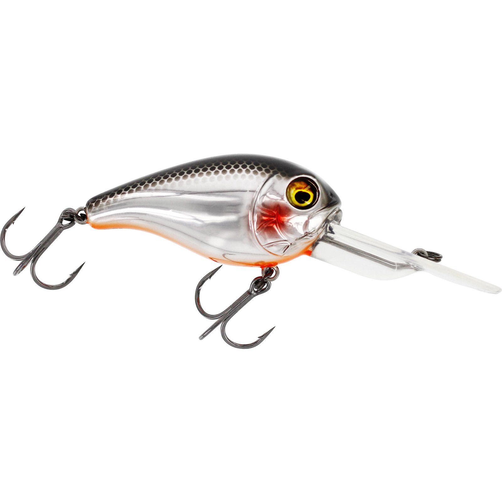 Westin Fishing Kunstköder, MegaBite DR Crankbait 6cm 19g Floating Steel Sardine Wobbler