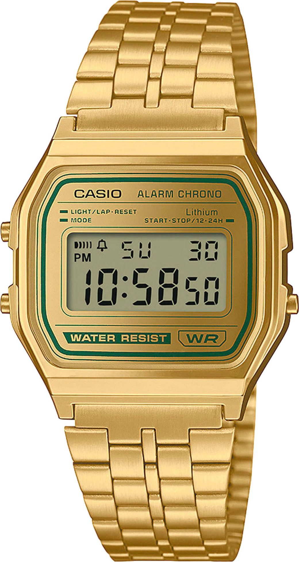 CASIO VINTAGE Chronograph A158WEGV-9AEF, Quarzuhr, Armbanduhr, günstig online kaufen