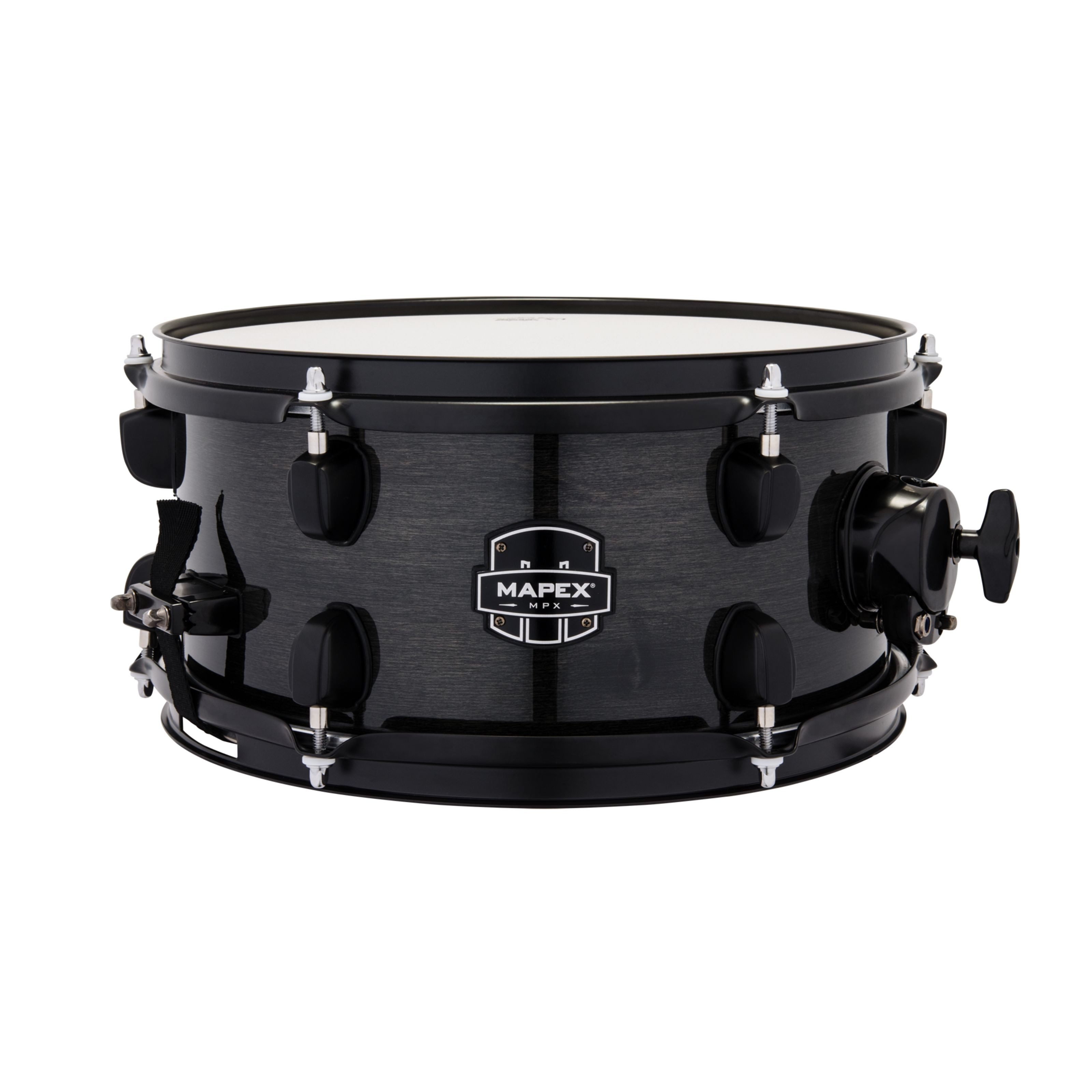 Mapex Snare Drum, Schlagzeuge, Snare Drums, MPX Snare 12"x6" Transparent Midnight Black - Snare Drum