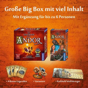 Kosmos Spiel, Familienspiel Die Legenden von Andor - Big Box