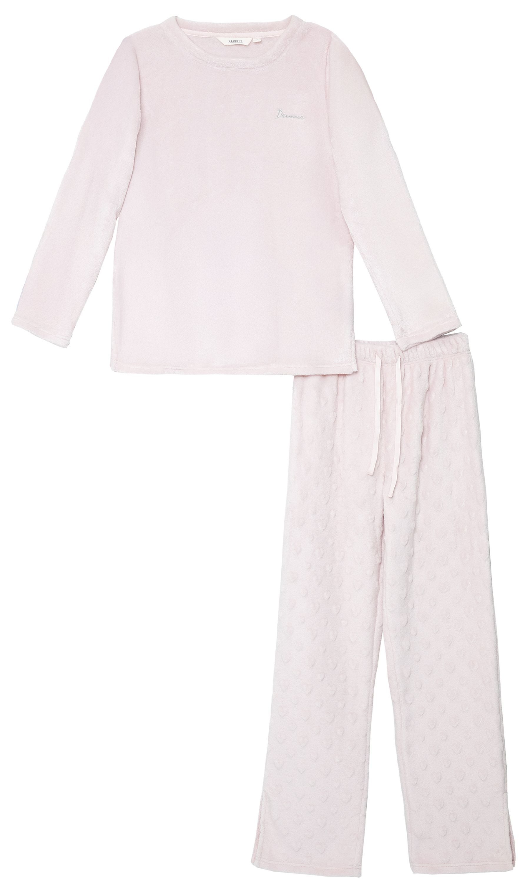 Aruelle Hausanzug Exquisite Calm (Set, 2 tlg., 2-teilig) Damen Hausanzug Plüsch 2-teilig Homewear Loungeanzug