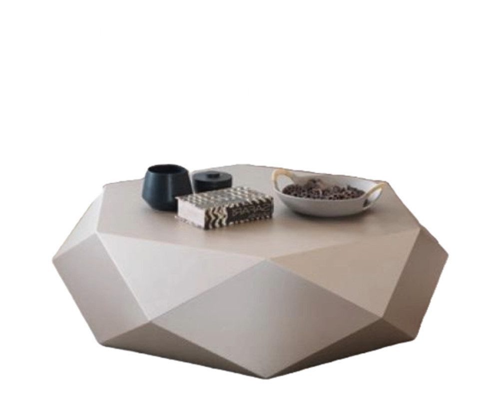 Xlmoebel Couchtisch Beiger Couchtisch aus Holz mit elegantem Design für gemütliche Räume (Couchtisch), Hergestellt in Europa