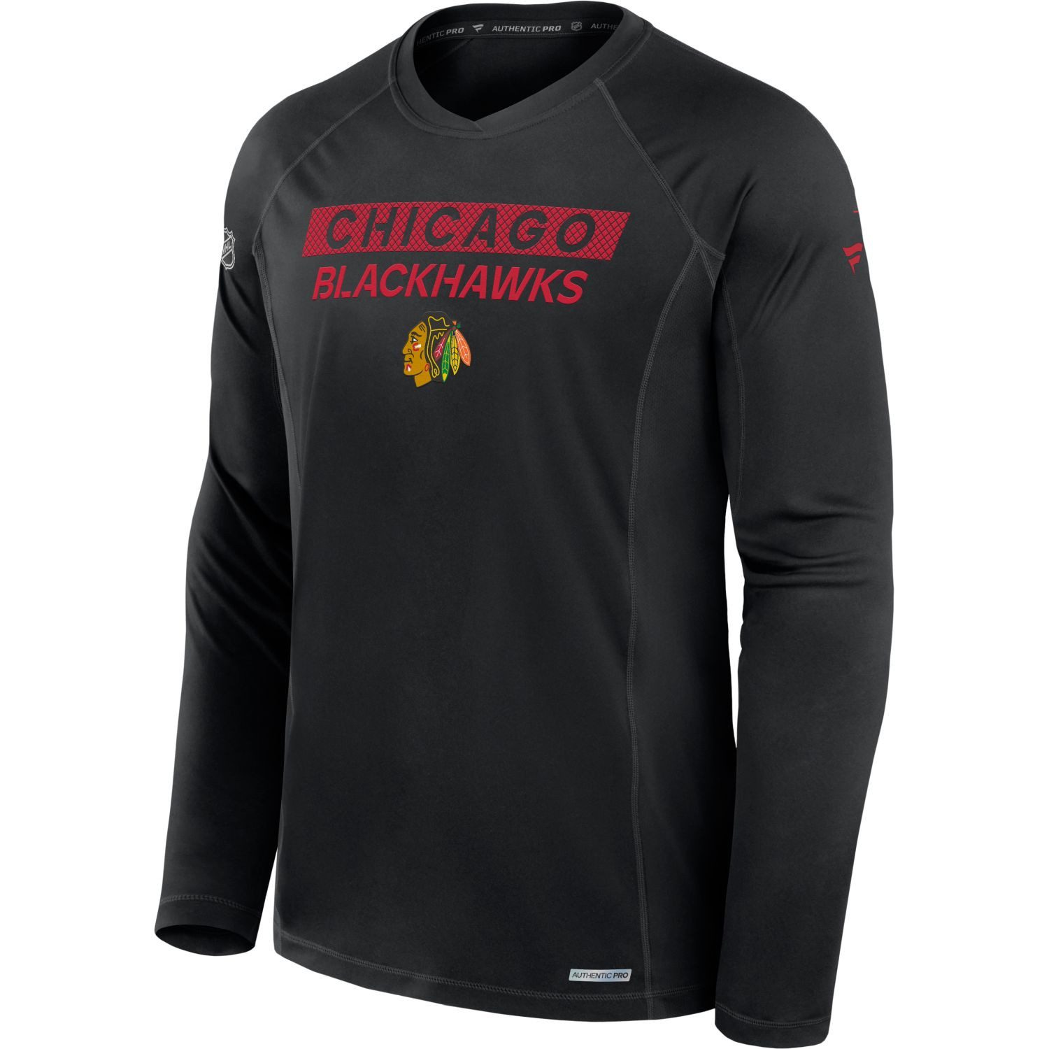 Fanatics Langarmshirt Chicago Blackhawks Authentic Pro günstig online kaufen