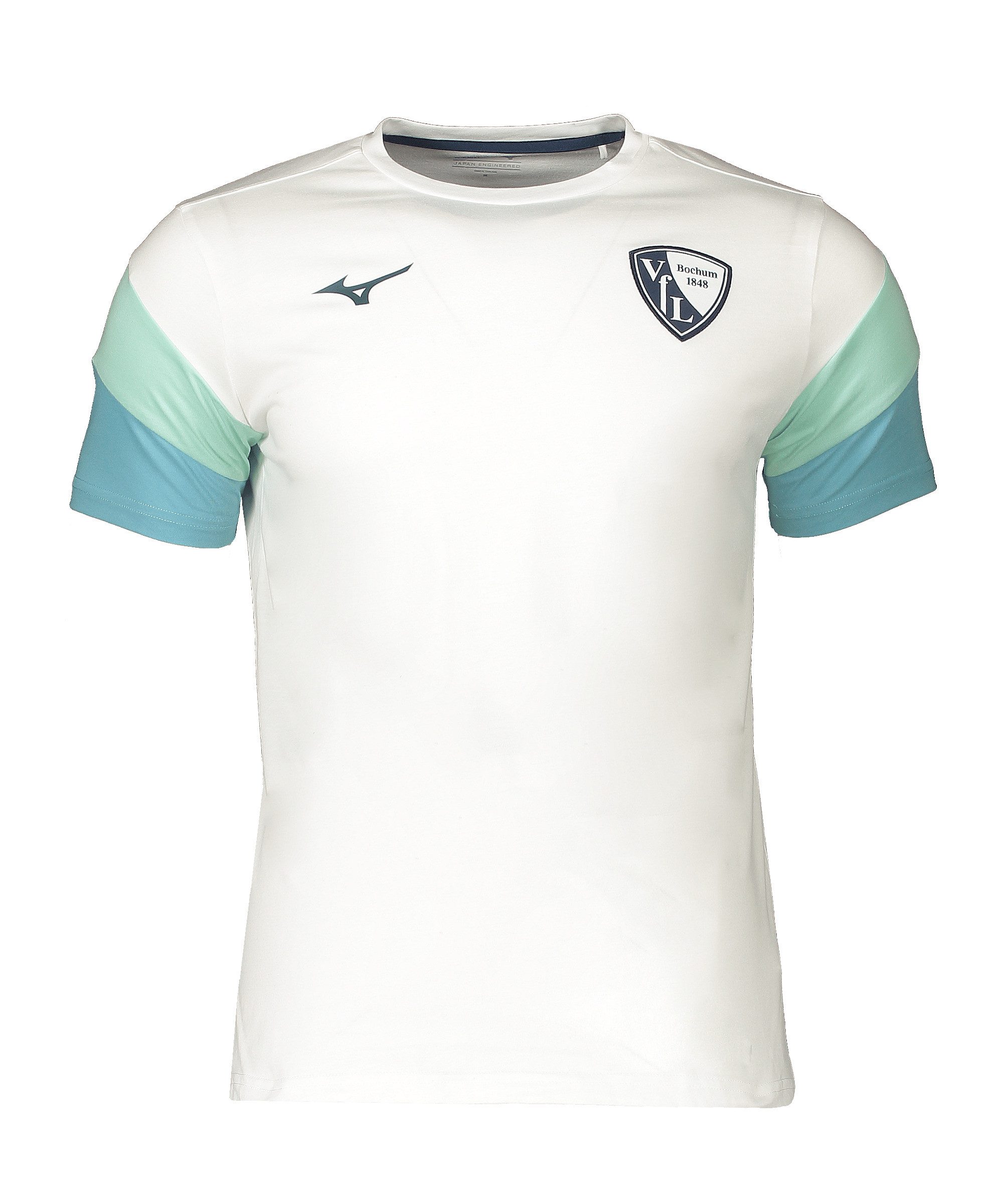 Mizuno T-Shirt Mizuno VfL Bochum Retro Cotton T-Shirt Baumwolle
