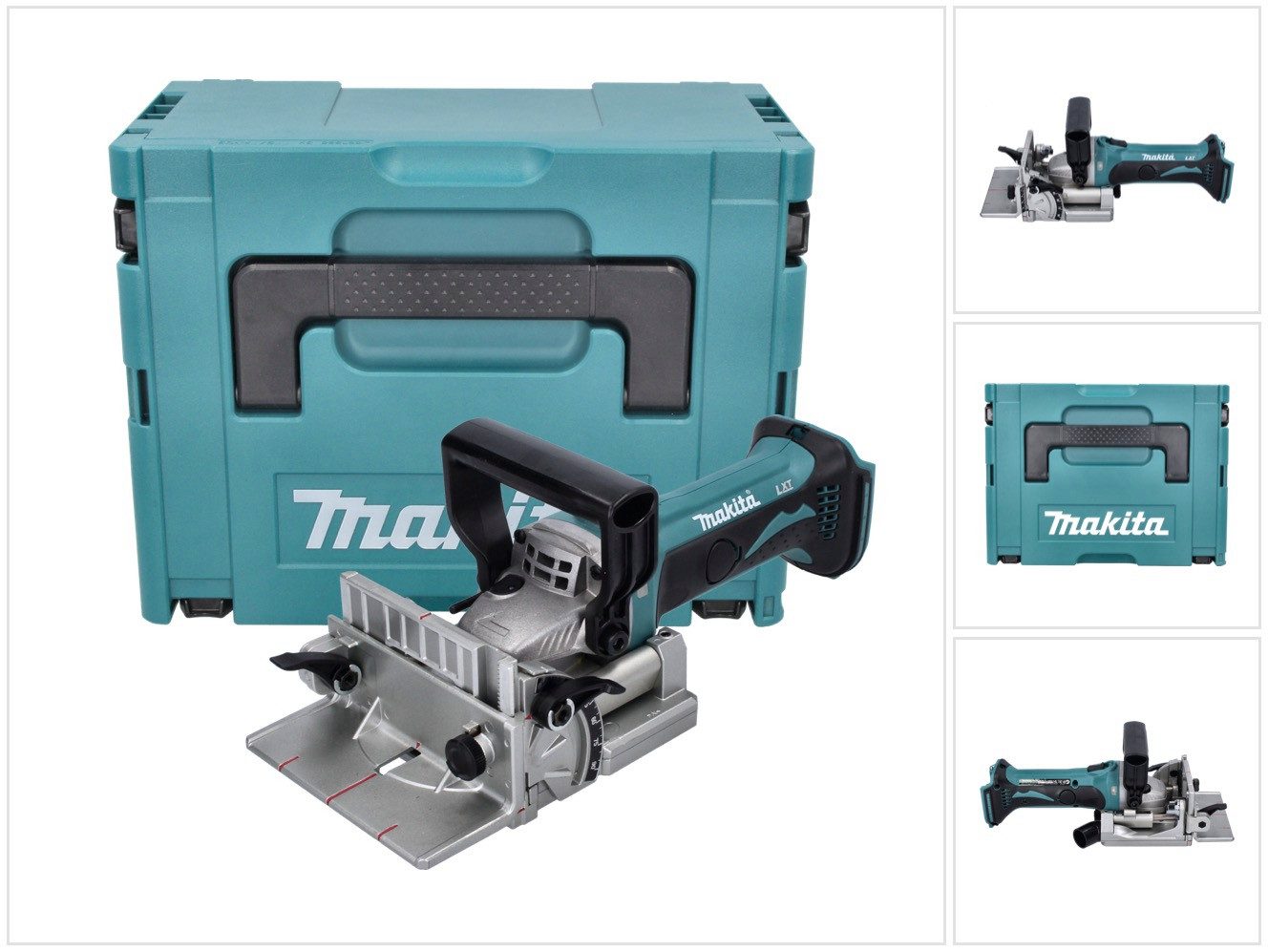 Makita Nutfräse DPJ 180 ZJ Akku Nutfräse 18 V 100 mm + Makpac - ohne Akku, ohne Ladeg