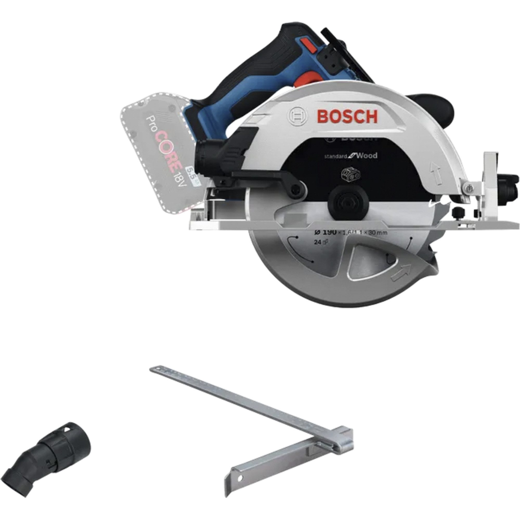 Bosch Professional Kappsäge Bosch Professional Akku-Handkreissäge GKS 18V-68-2