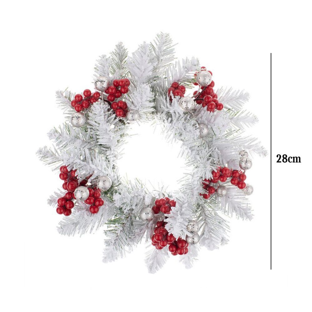 Kunstkranz Weihnachtskerzenkranz, Weihnachtskranz, Dekokranz, Coonoor, Türk günstig online kaufen