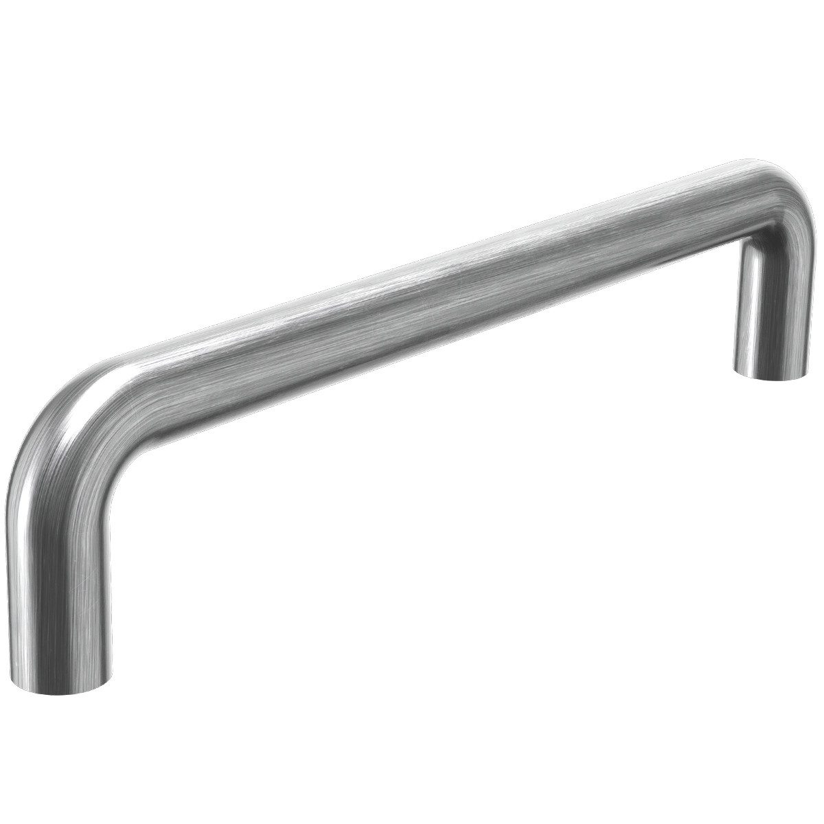 MS Beschläge Möbelgriff Schrankgriff Ø 10mm - Edelstahl Schubladengriff, Bügelgriff matt gebürstet 64mm Lochabstand – Bild 2 von 5