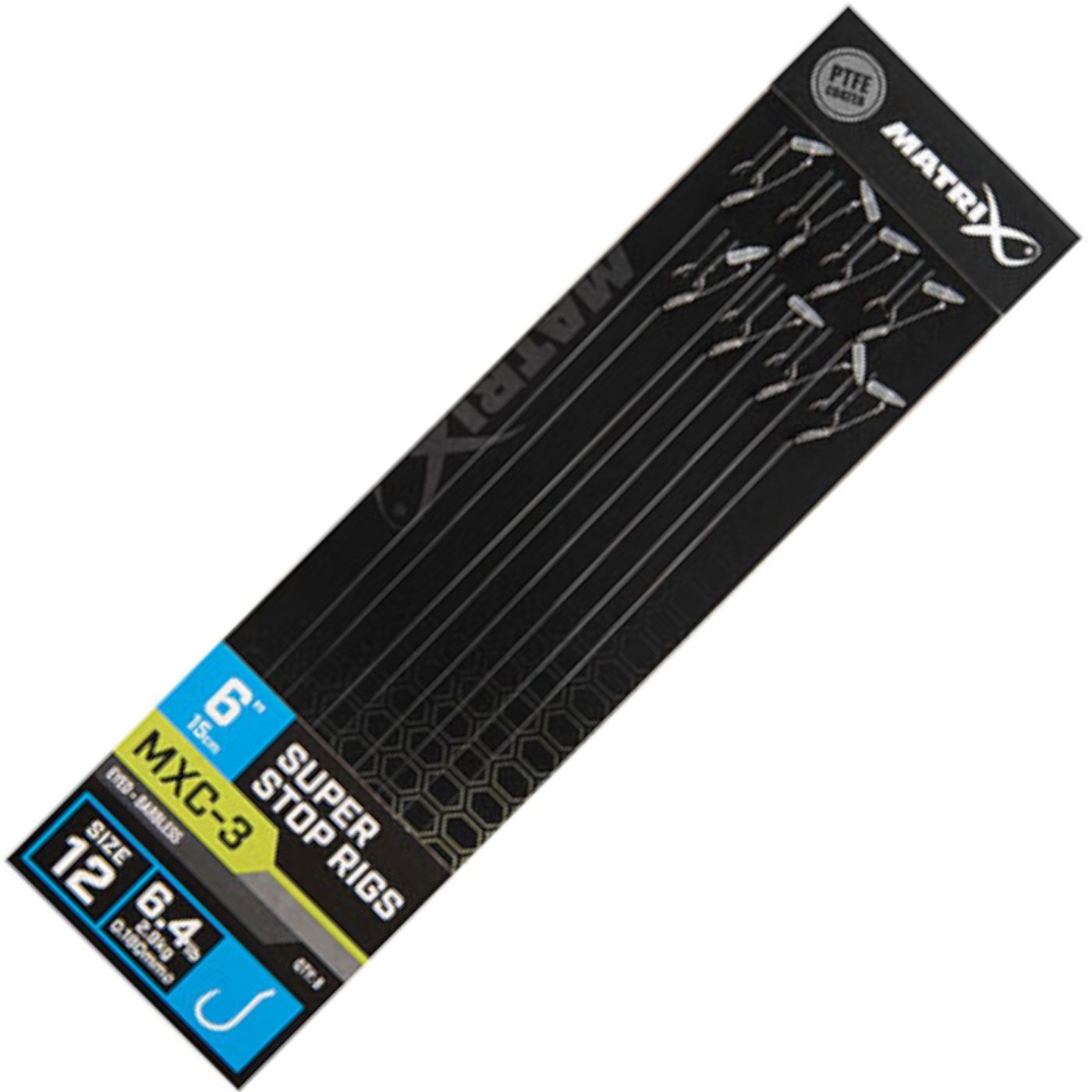 Fox Matrix Feederhaken Fox Matrix MXC-3 15cm Super Stops Rigs - 8 Pelletvorfächer