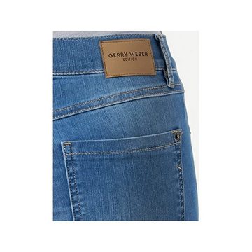 GERRY WEBER 5-Pocket-Jeans blau (1-tlg)