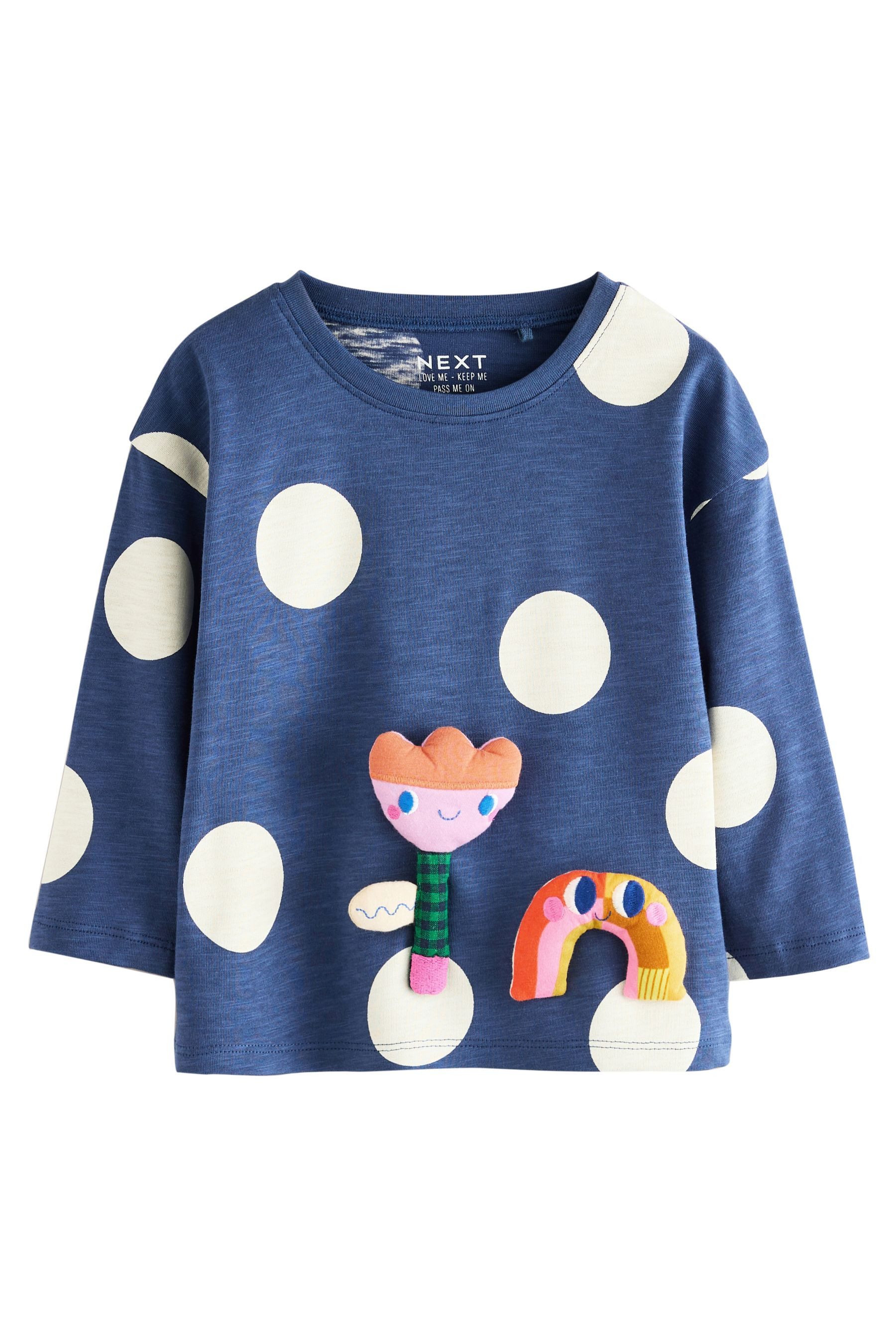 Next Langarmshirt Langärmelige Oberteile im 4er-Pack (4-tlg)