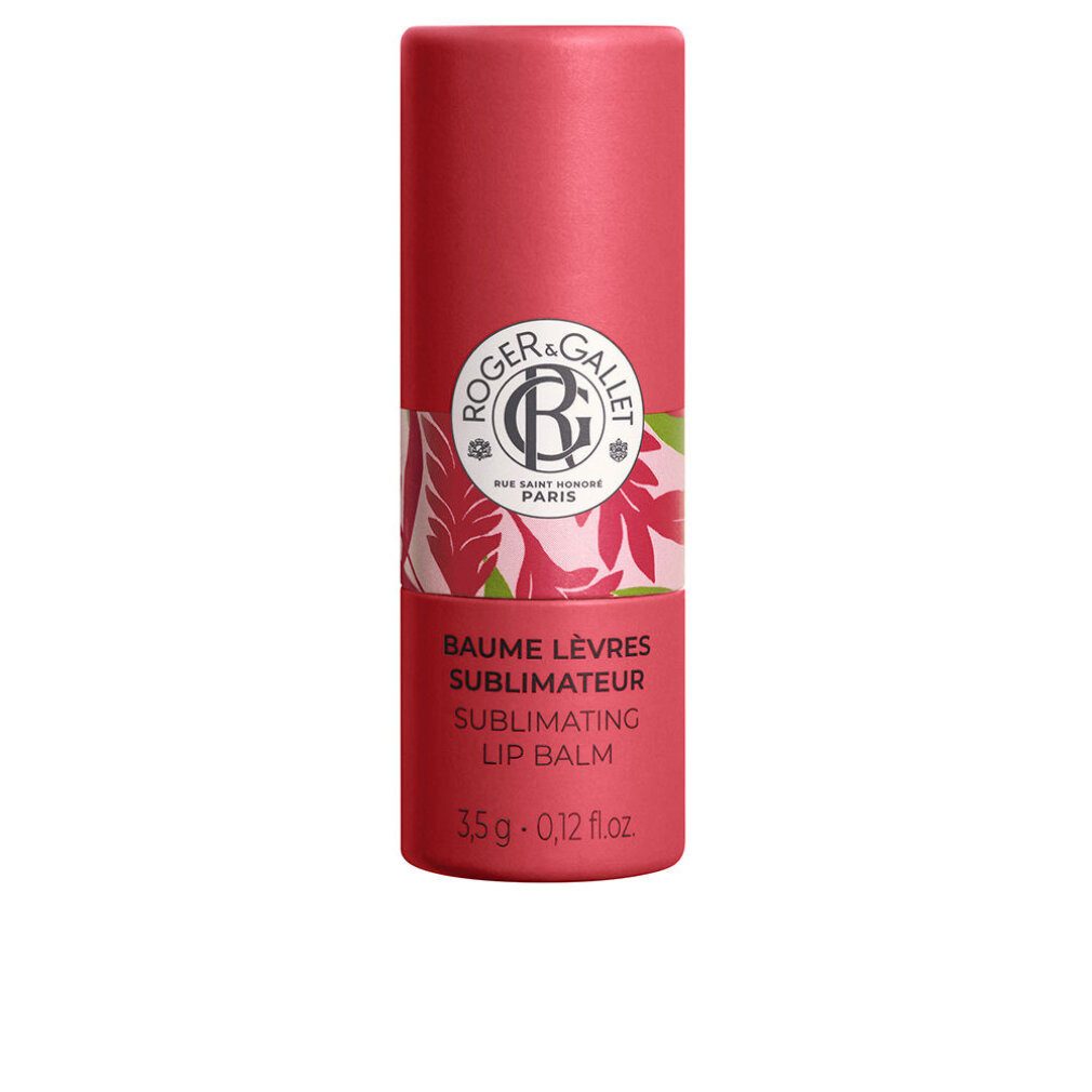 ROGER & GALLET Körperpflegemittel GINGEMBRE ROUGE sublimierender Lippenbalsam 3,5 gr