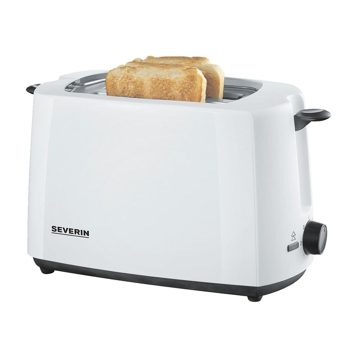 Severin Toaster AT 2286, 700 W, mit hochklappbarem Brötchen-Röstaufsatz