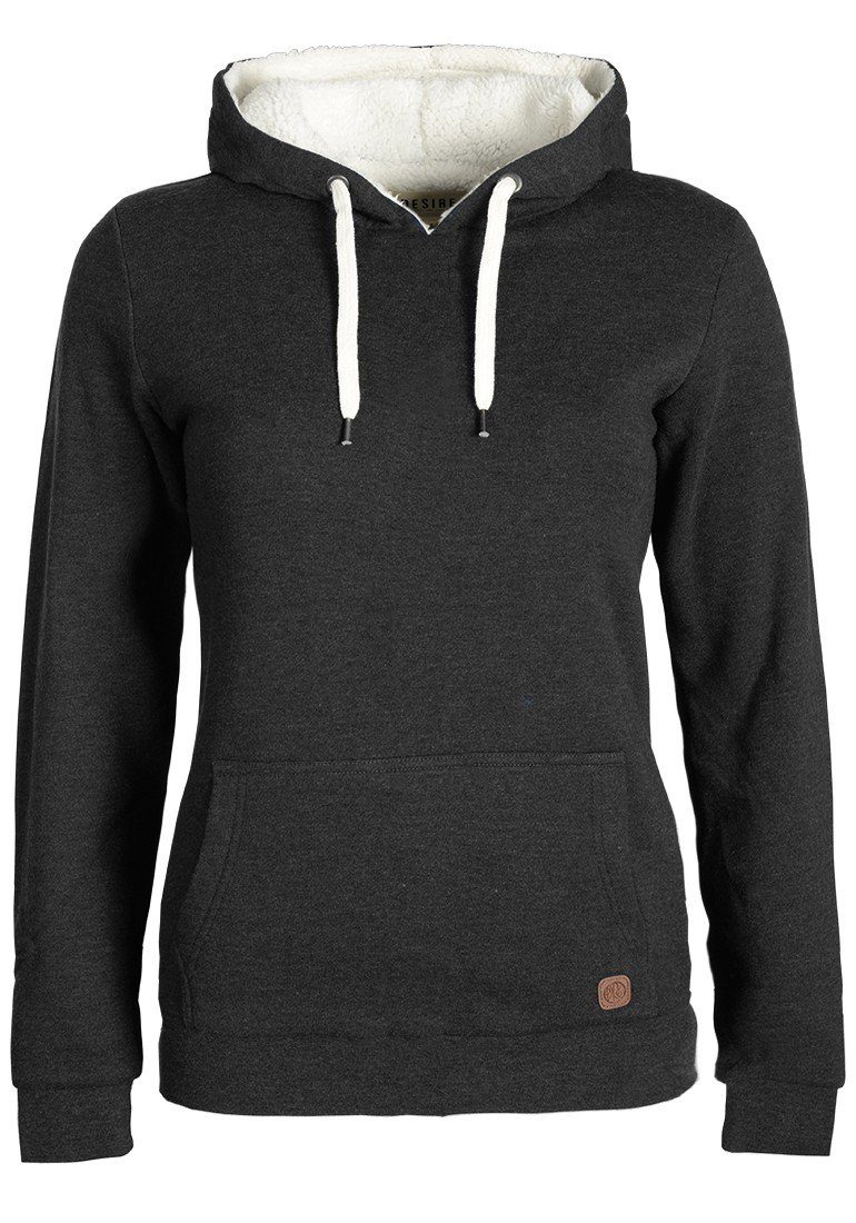 DESIRES Hoodie Derby Pile Hood Kapuzenpullover mit Teddy-Futter
