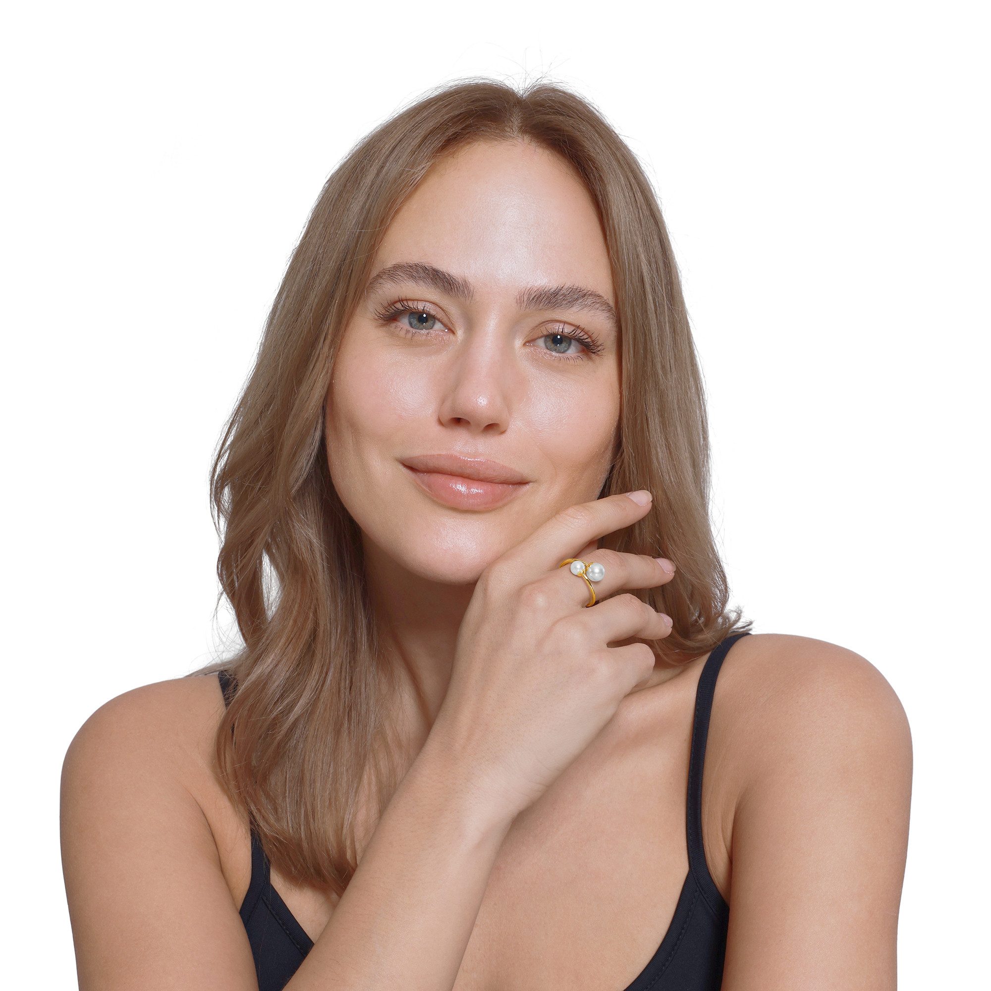 Heideman Fingerring Carlie goldfarben (Ring, 1-tlg., inkl. Geschenkverpacku günstig online kaufen