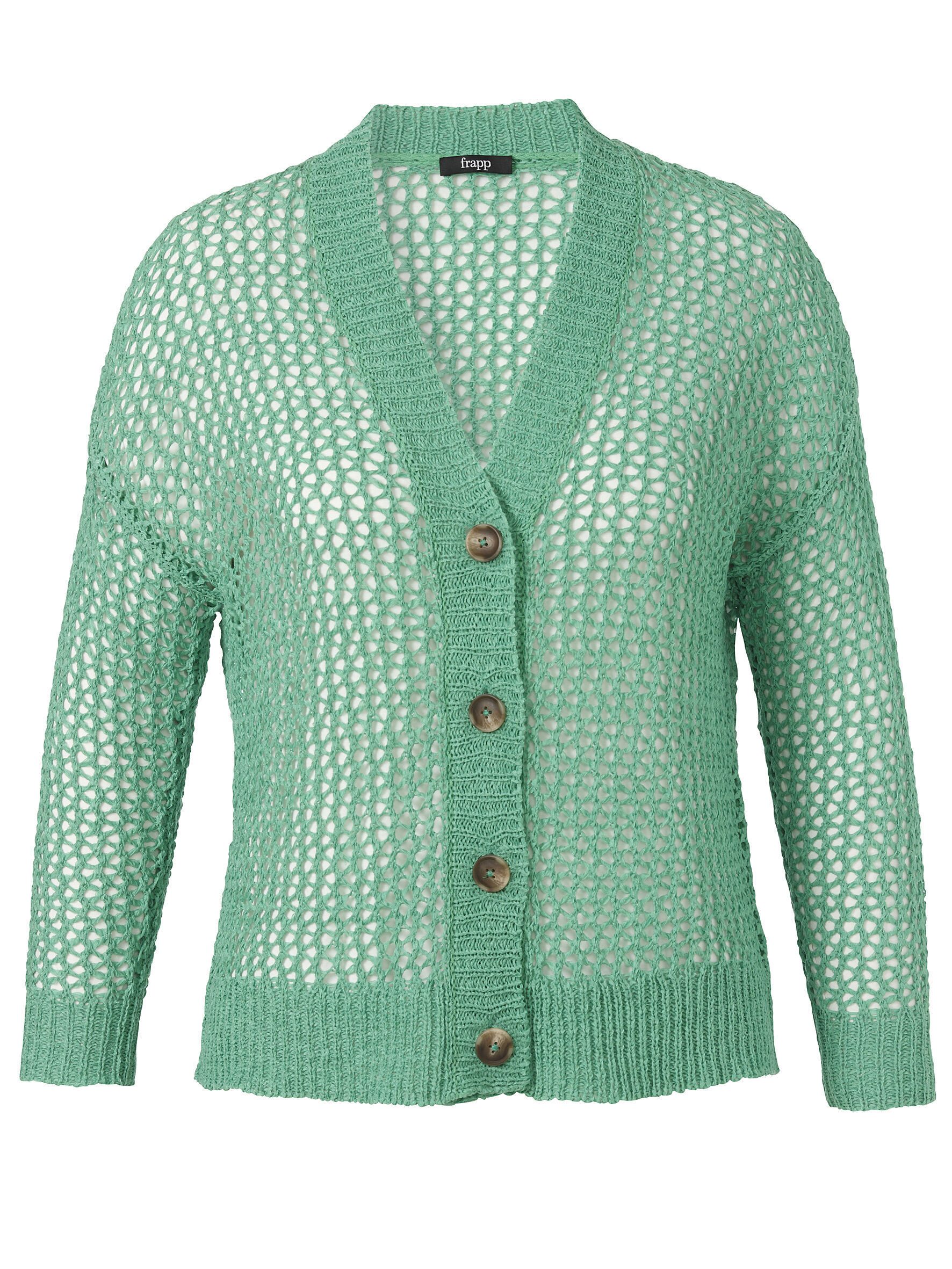 FRAPP Cardigan in Trendfarben