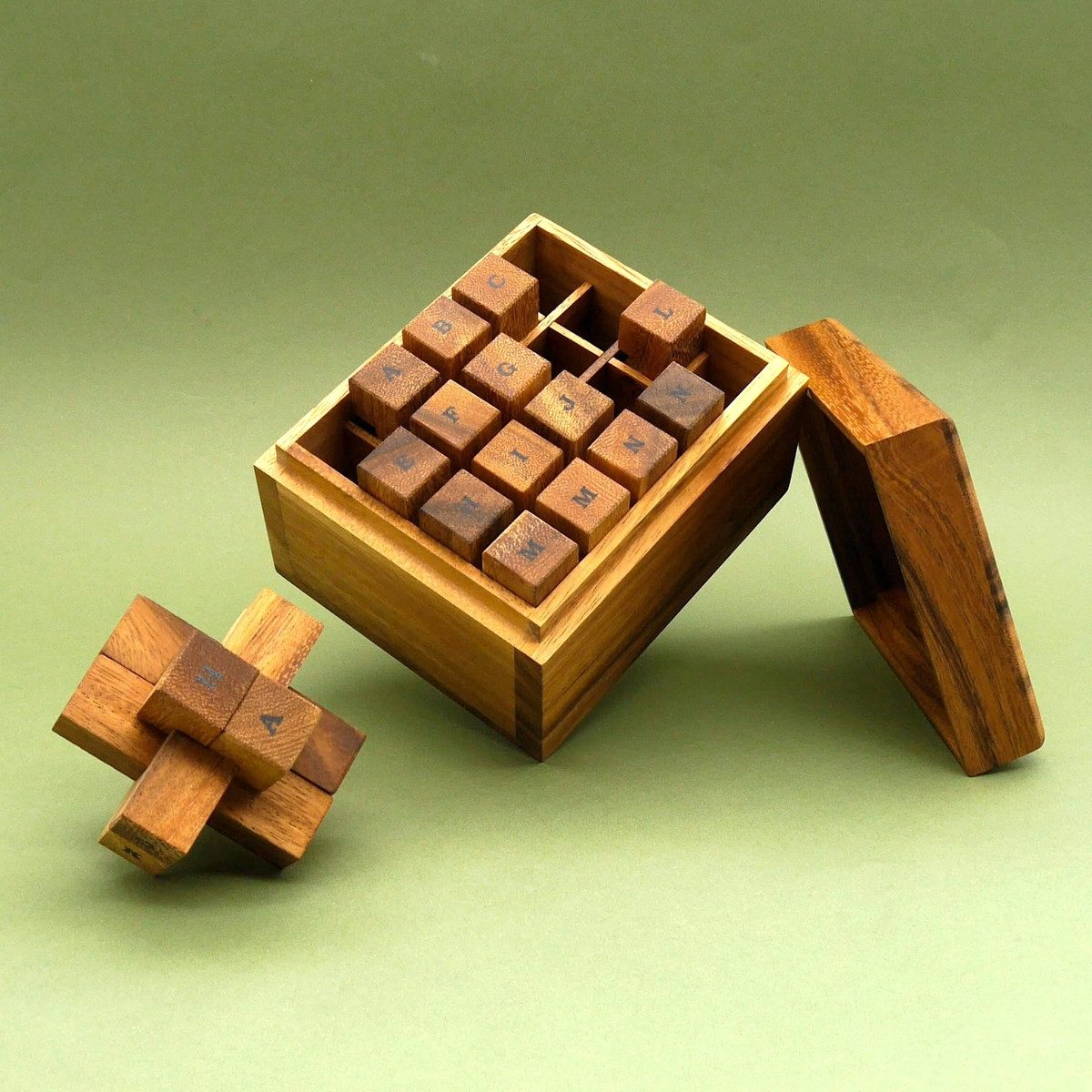ROMBOL Denkspiele Spiel 151er-TEUFELSKNOTEN - großes Puzzleset, Denkspiel, Knobelspiel