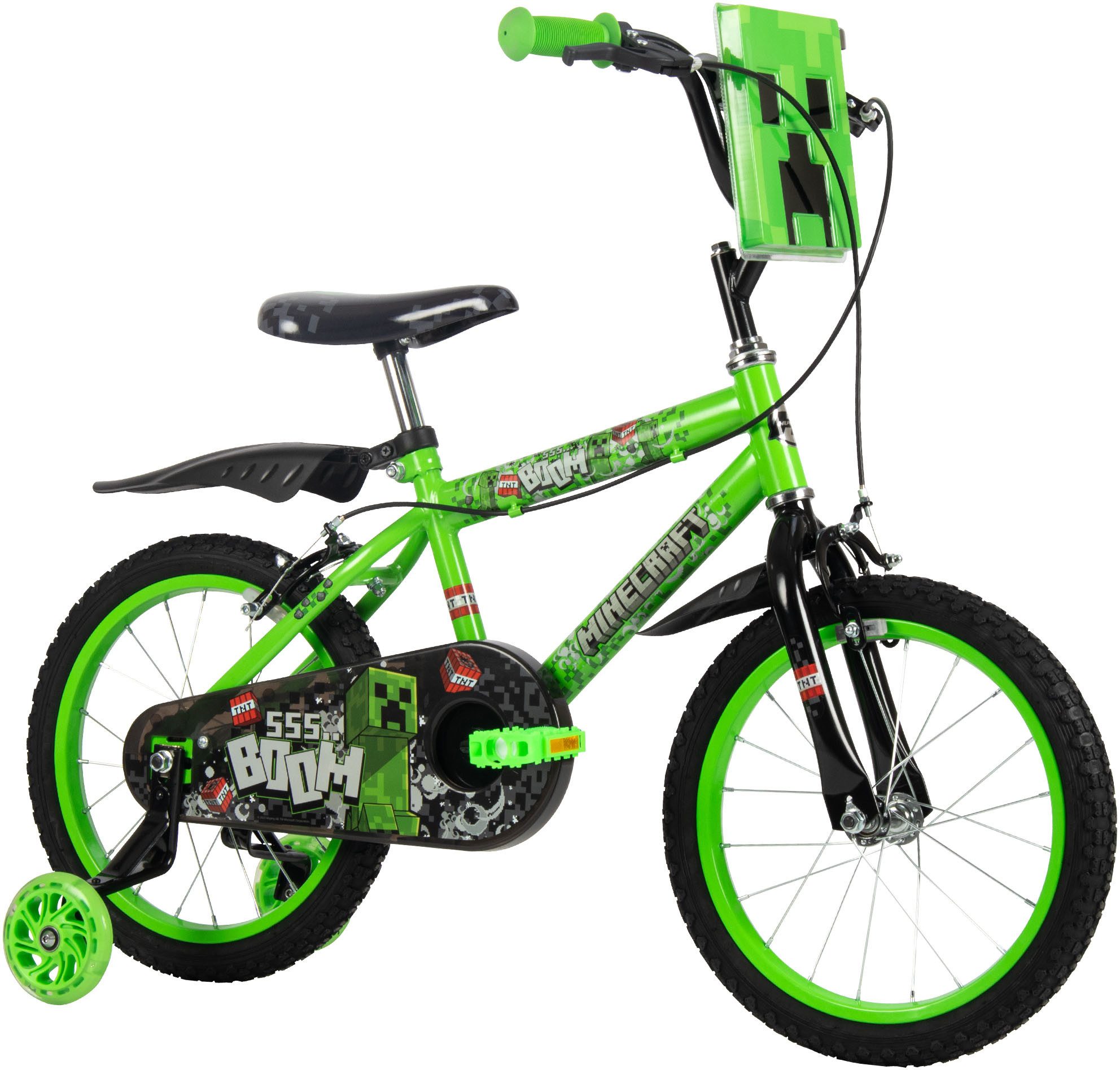 Huffy Kinderfahrrad Minecraft Kinder 16 Zoll Fahrrad
