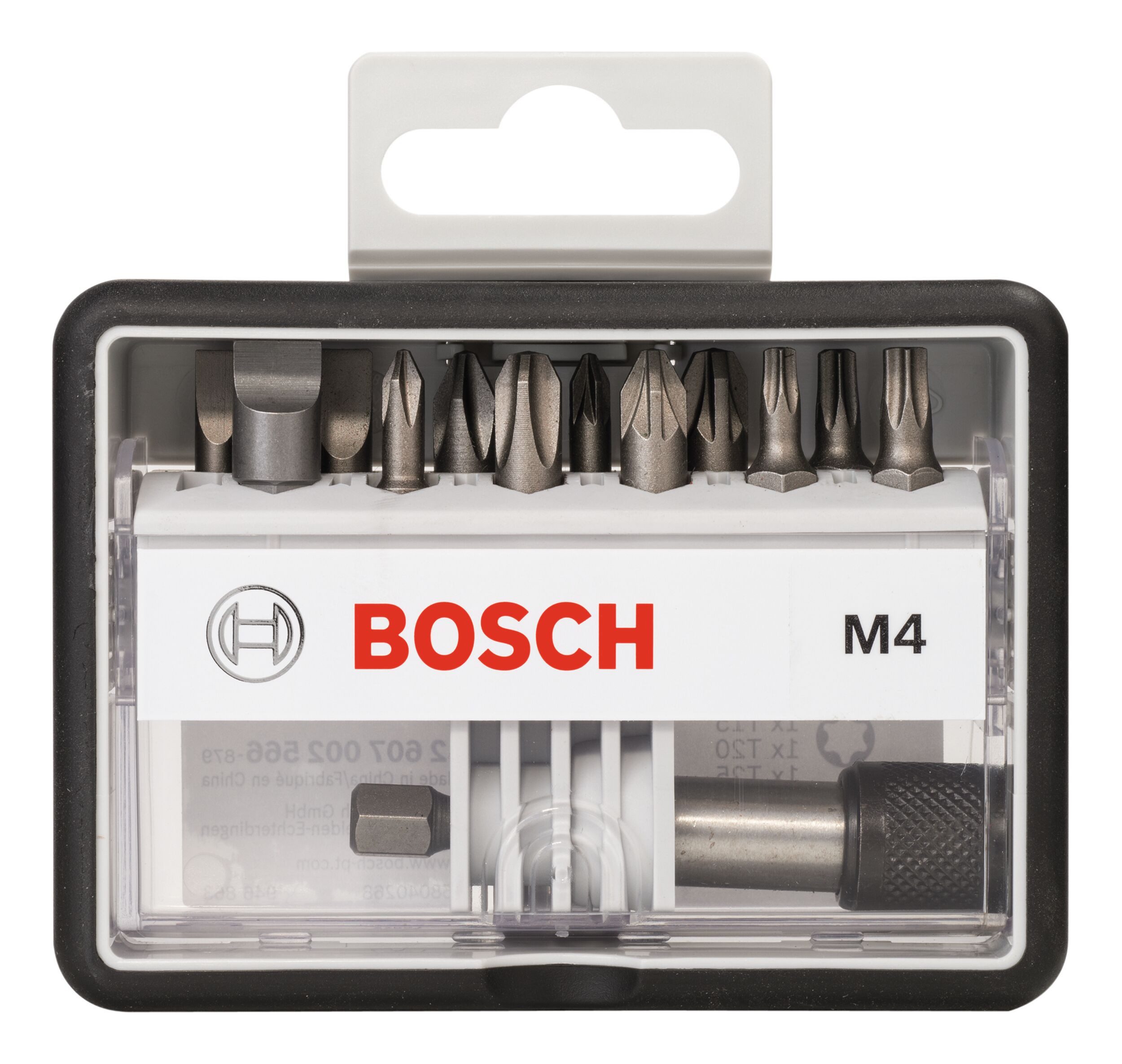 Thumbnail - BOSCH Bit-Set, 13 Teile, Robust Line M Schrauberbit Extra-Hart - PH, PZ, Torx, LS x 25 mm