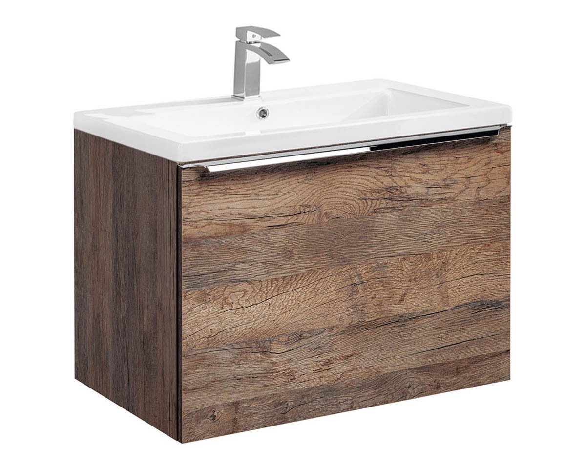 einfachgutemoebel Waschtisch-Set Badezimmer Waschplatz OAKLEE 60cm, günstig online kaufen