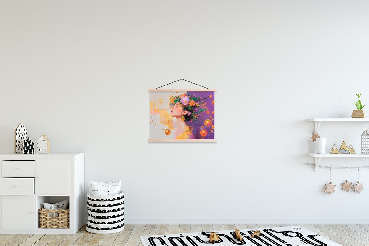 MuchoWow Poster Abstrakt - Frau - günstig online kaufen
