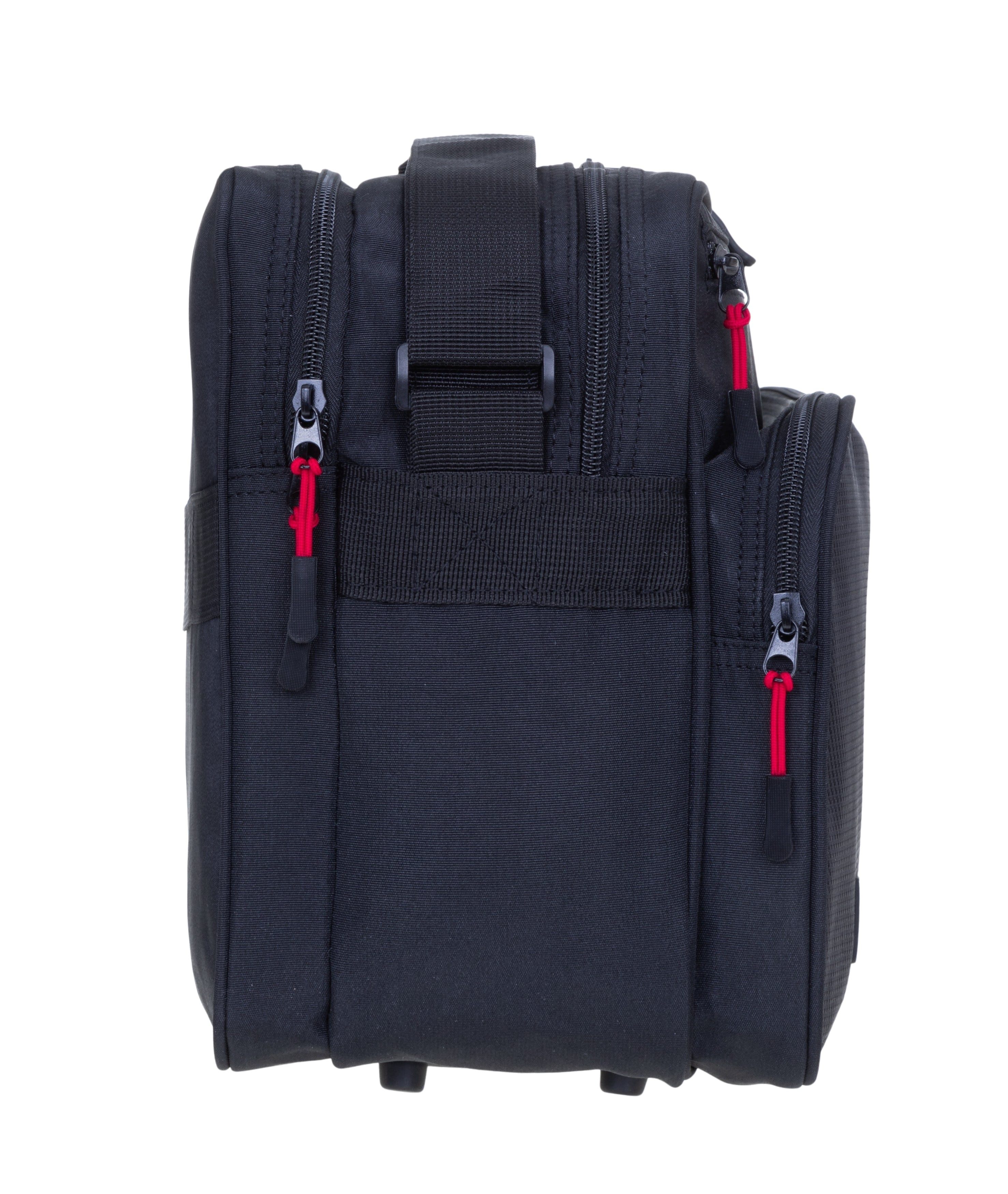 ELEPHANT Flugumhänger Arbeitstasche Bürotasche Handgepäck Freizeit Querformat, Flugbegleiter Umhängetasche Arbeit Reisetasche Tasche Dark 3625 + Etui