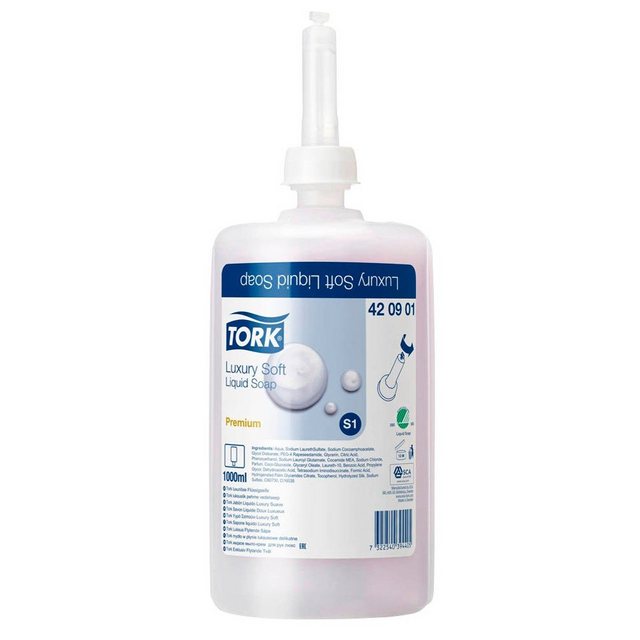 TORK Flüssigseife TORK® 420901 Flüssigseife S1 Luxury Soft – 1.000ml