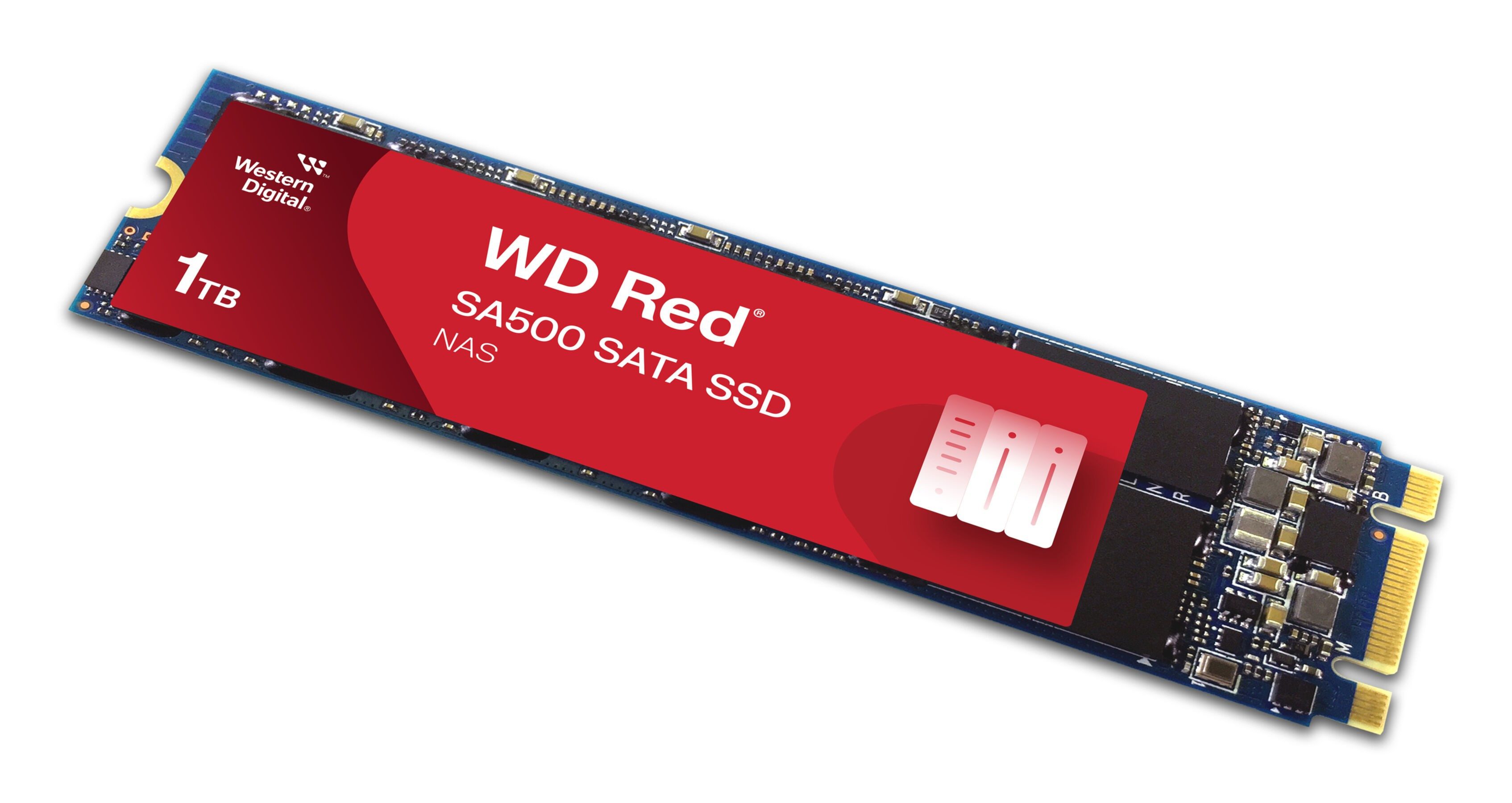 Sandisk WD Red SA500 SSD-Festplatte (1 TB) M.2" 560 MB/S Lesegeschwindigkeit, 530 MB/S Schreibgeschwindigkeit