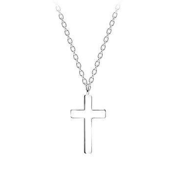 ALEXANDER YORK Schmuckset Kreuz, 4-tlg. (Schmuckset), 925 Sterling Silber