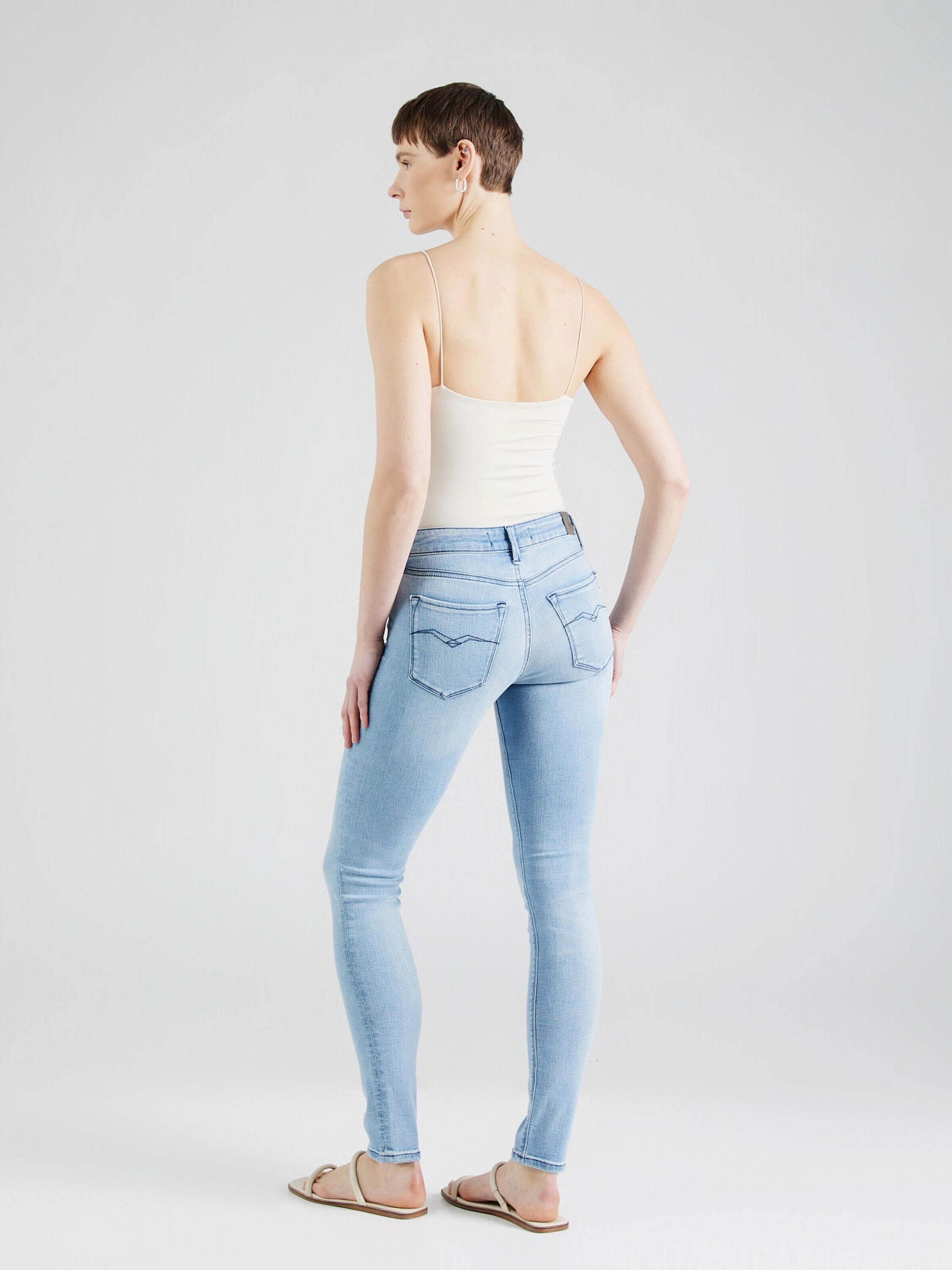 Replay 7/8-Jeans New Luz (1-tlg) Plain/ohne günstig online kaufen
