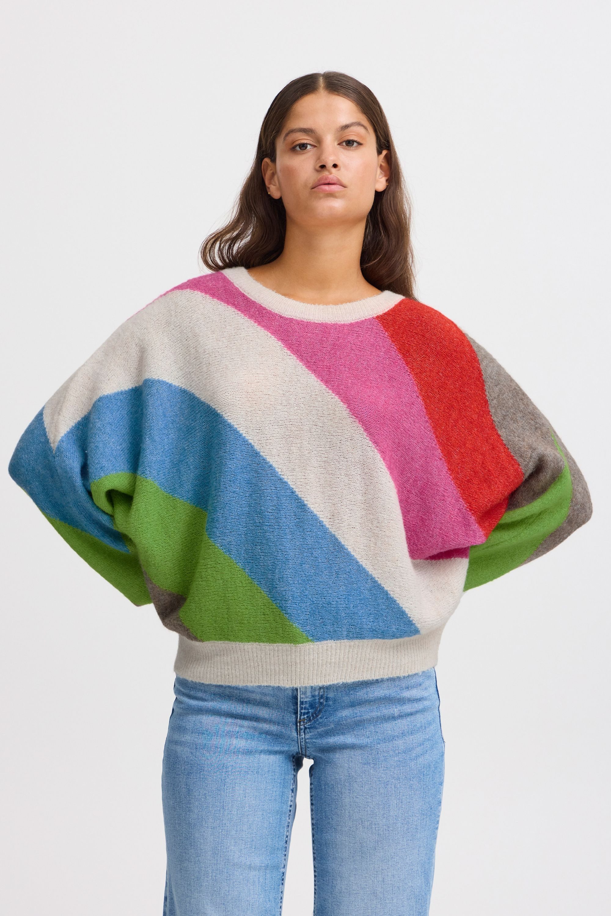 Strickpullover IHKAMARA LS SHORT2